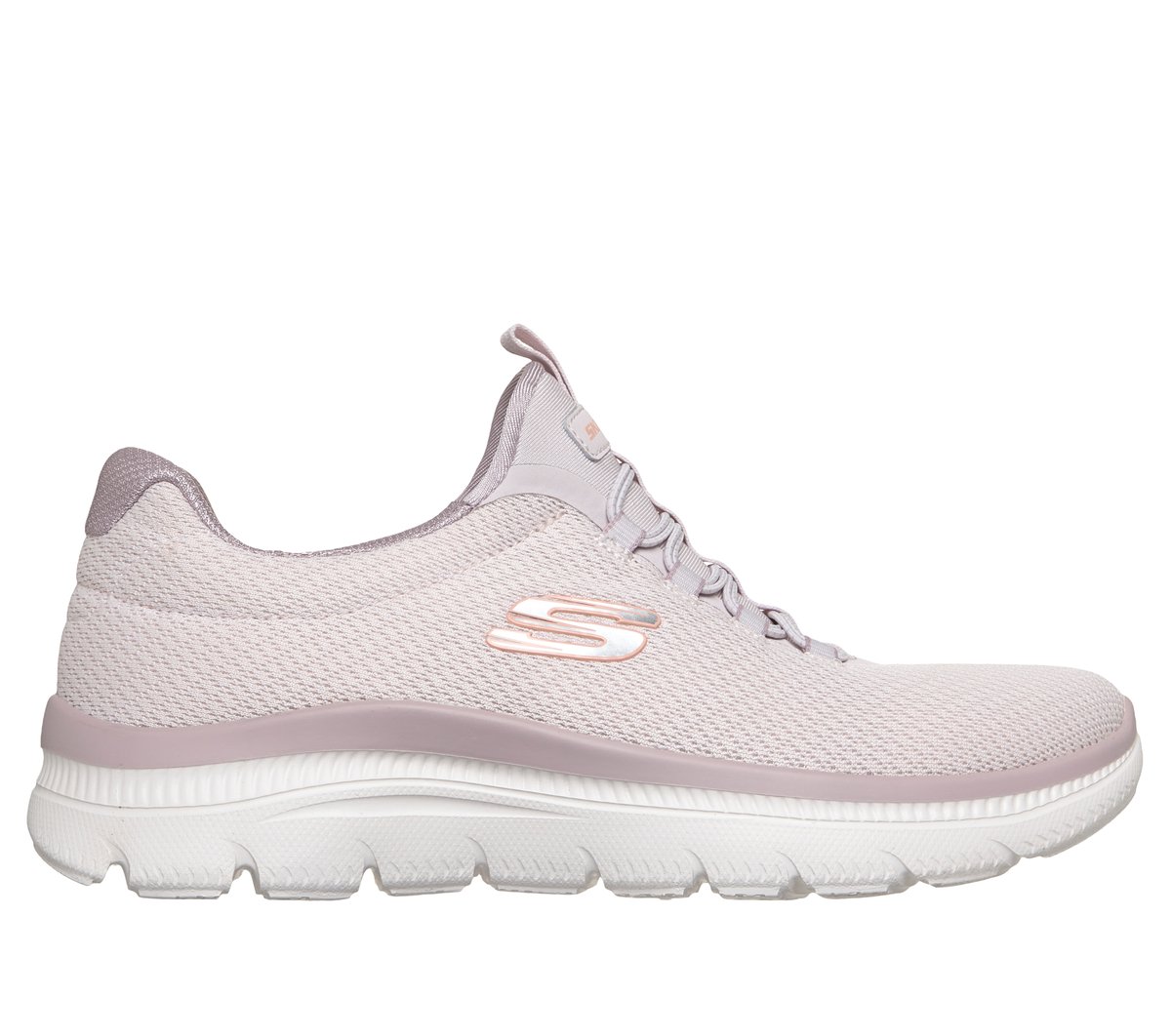 Skechers Women's Summits Plus - Summer Haze Sneaker in Light Mauve - 150668