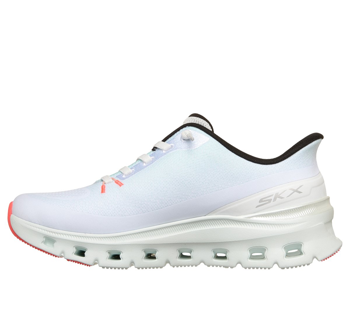 Skechers Slip-ins: Arch Fit Glide-Step Pro Chaussures Moyen Width en Bleu Clair, Vegan, Lavable en machine