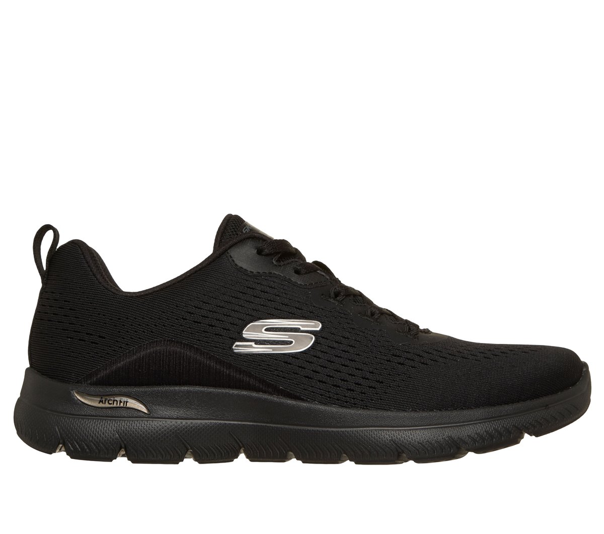 Skechers Arch Fit Summits - Daily Flow en Negro, talla 40, Vegan