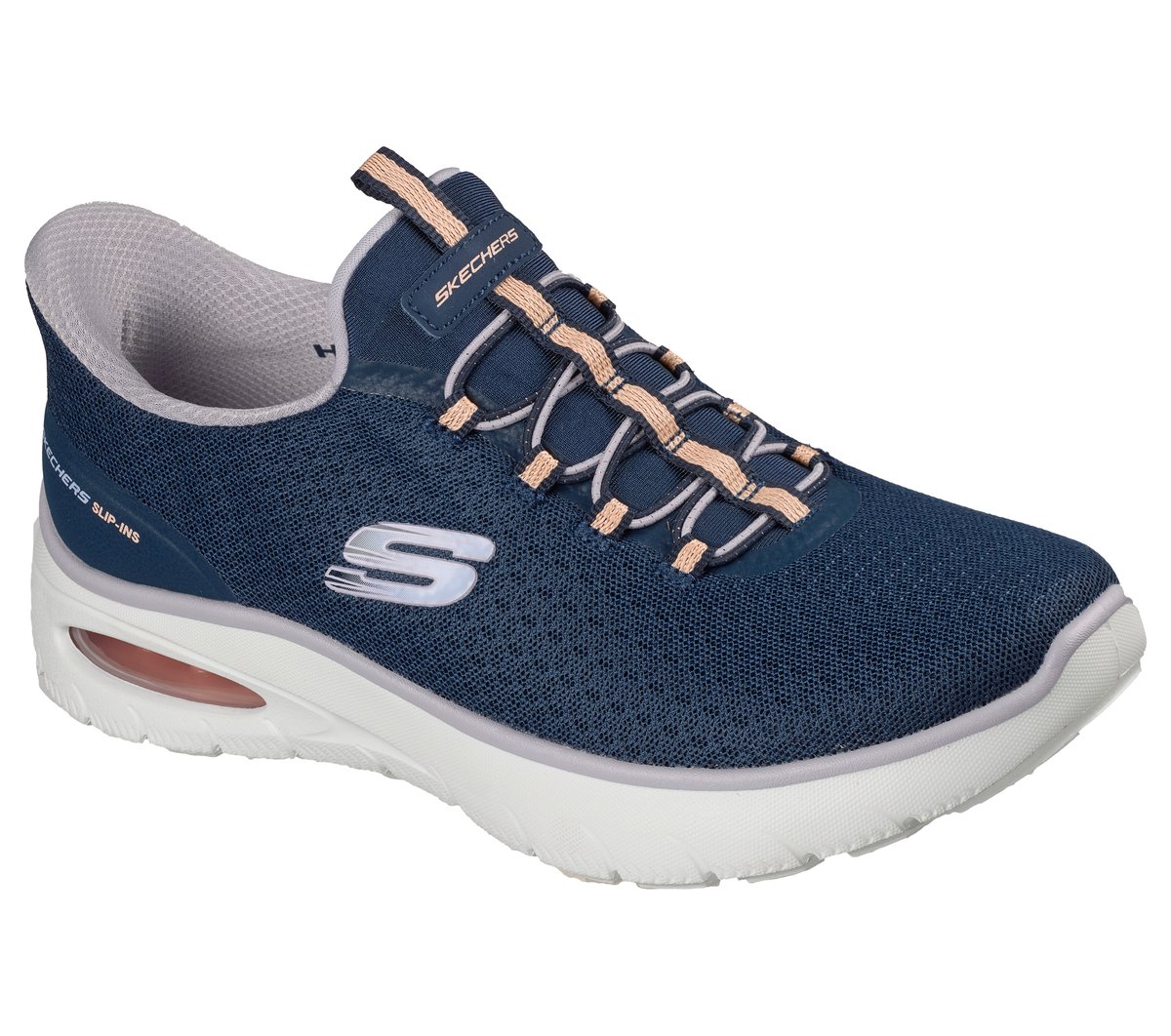 Skechers Slip-ins: Skech-AirSummits - Pure Ease Chaussures Moyen Width en Bleu Marine, Vegan, Lavable en machine