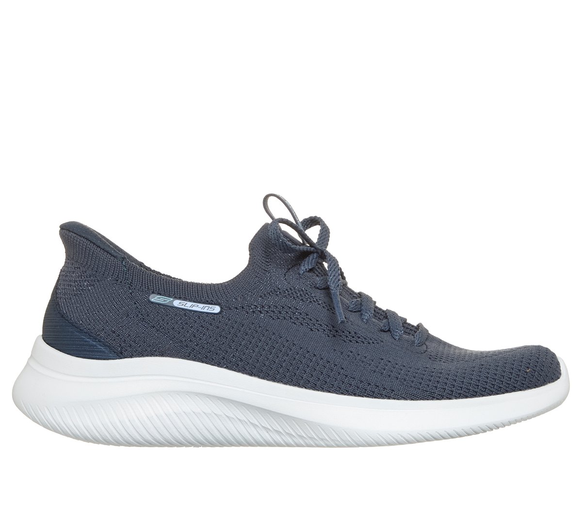 Skechers Women&rsquo;s Slip-ins: Ultra Flex 4.0 Sneaker in Navy Blue, Size 3 | Textile/Synthetic, Vegan, Machine Washable