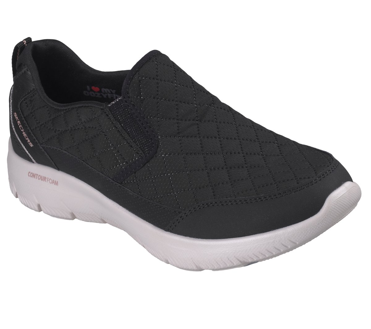 Summits Contour Foam - Cozy Fit Pure Luxe — BLACK