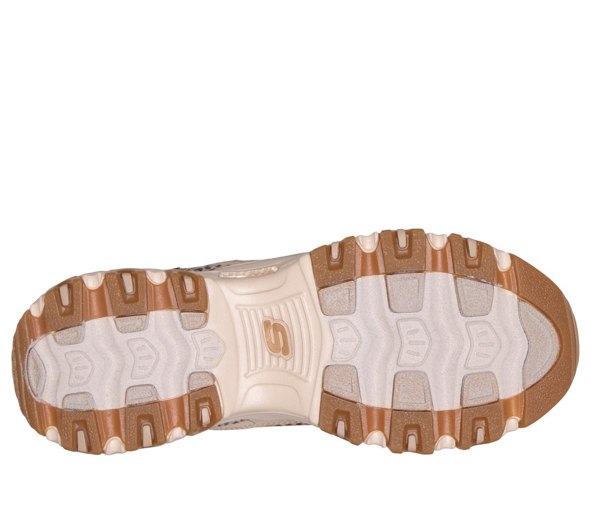 Skechers D'Lites - Wild Charm Chaussures Moyen Width en Taupe