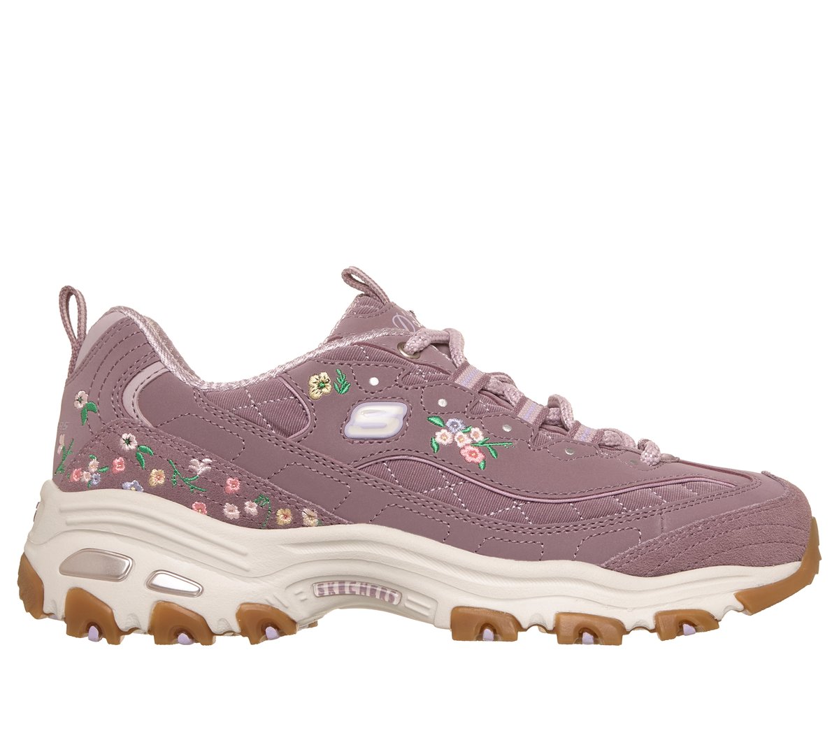 Skechers D'Lites - Garden Chic en Mauve, talla 39.5