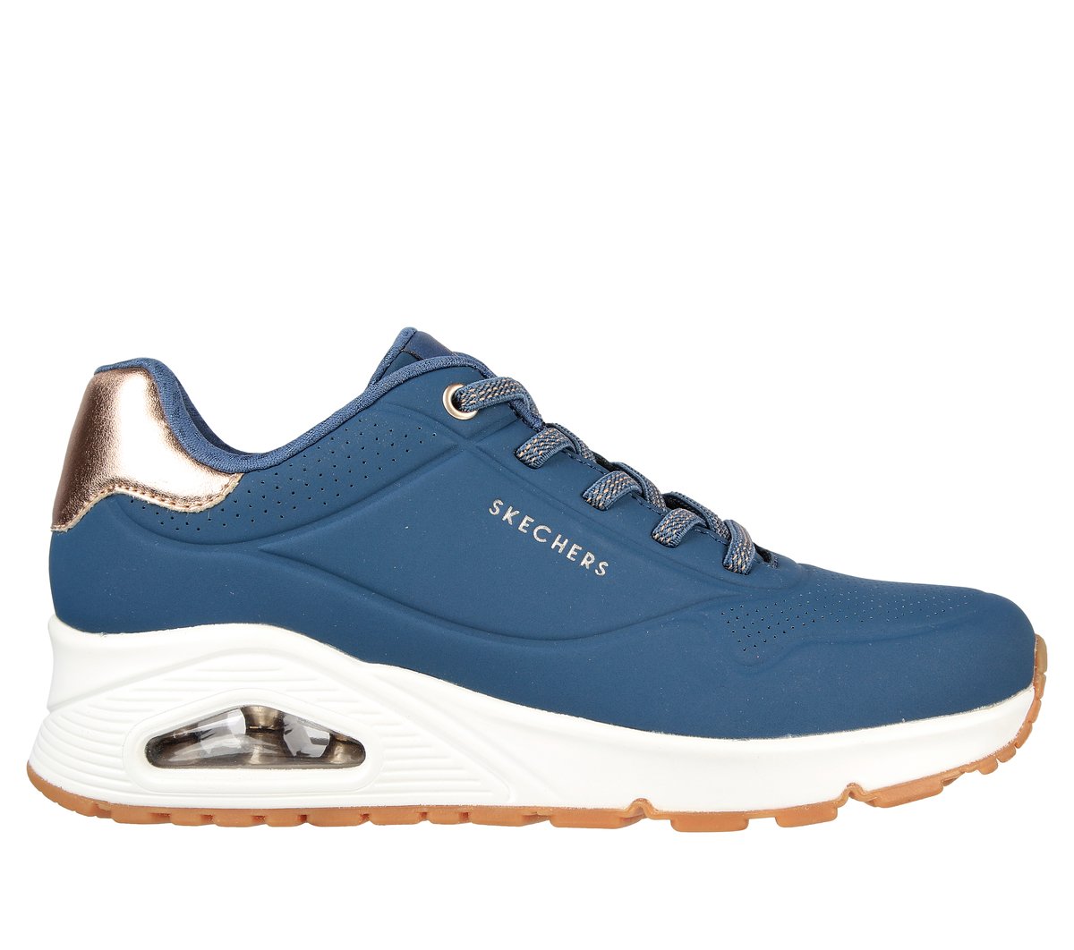Skechers UNO - Shimmer Away en Navy, talla 41