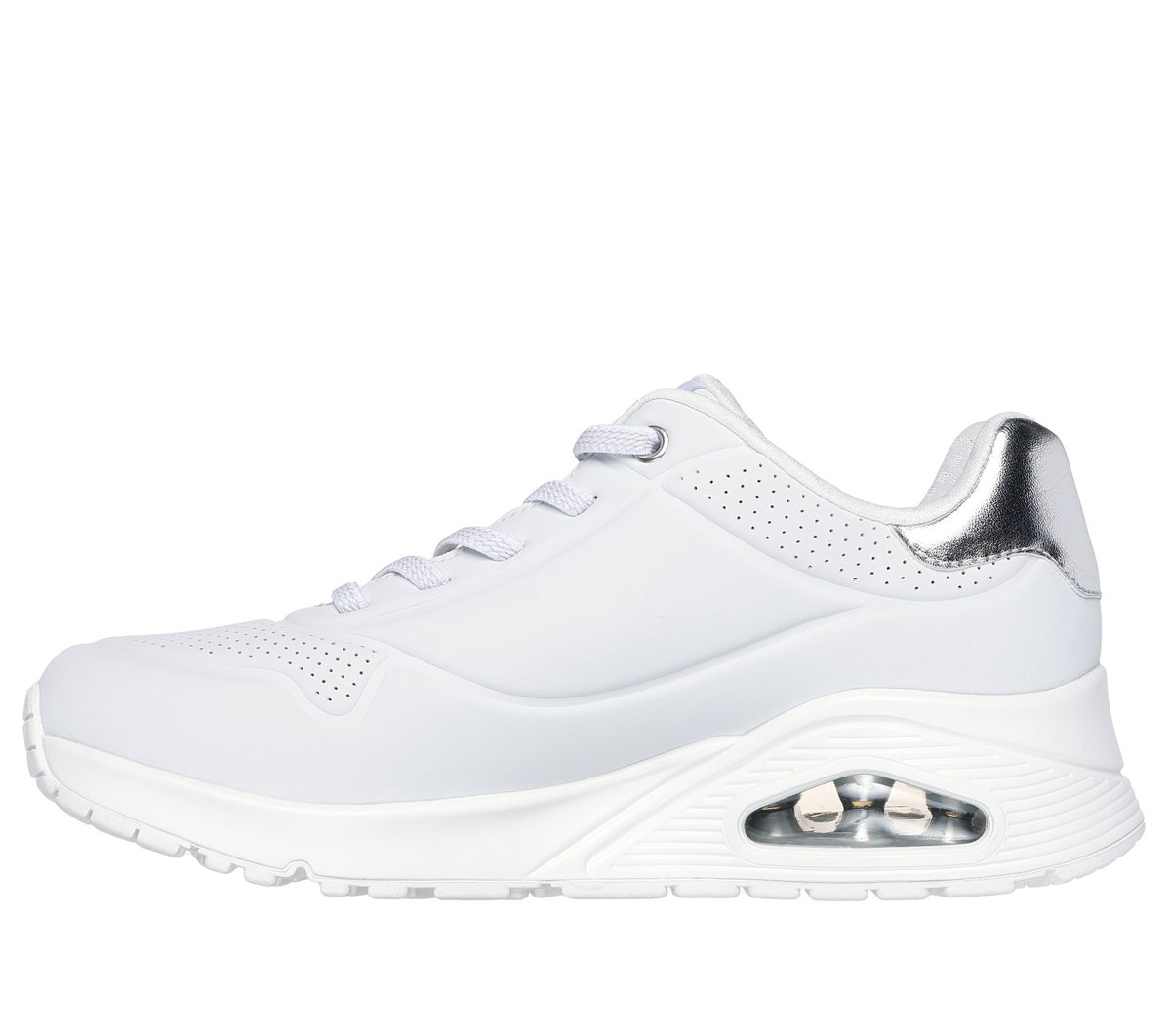UNO - Shimmer Away — WHITE / SILVER