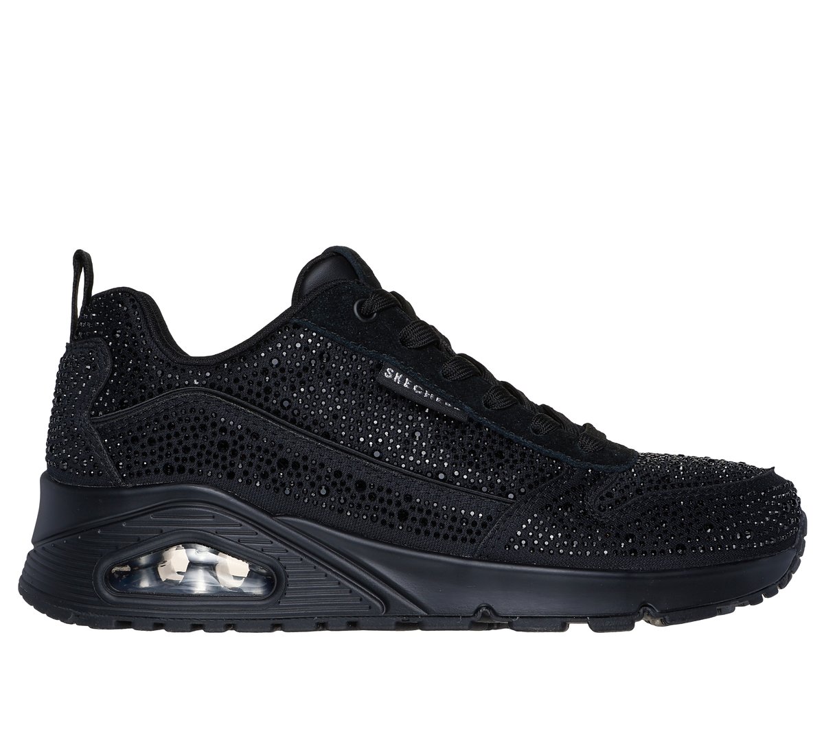 Skechers UNO - World of Gems en Negro, talla 37