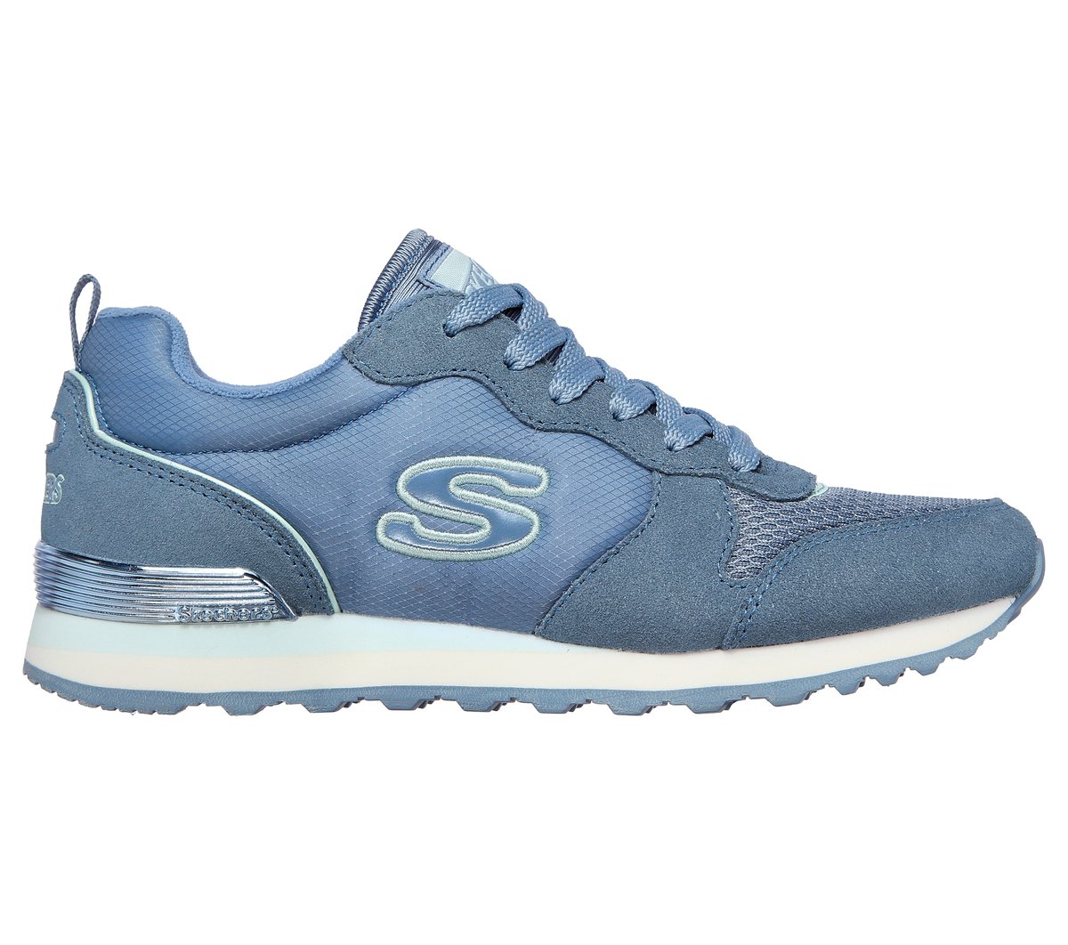 Skechers OG 85 - Step N Fly en Gris Pizarra, talla 41