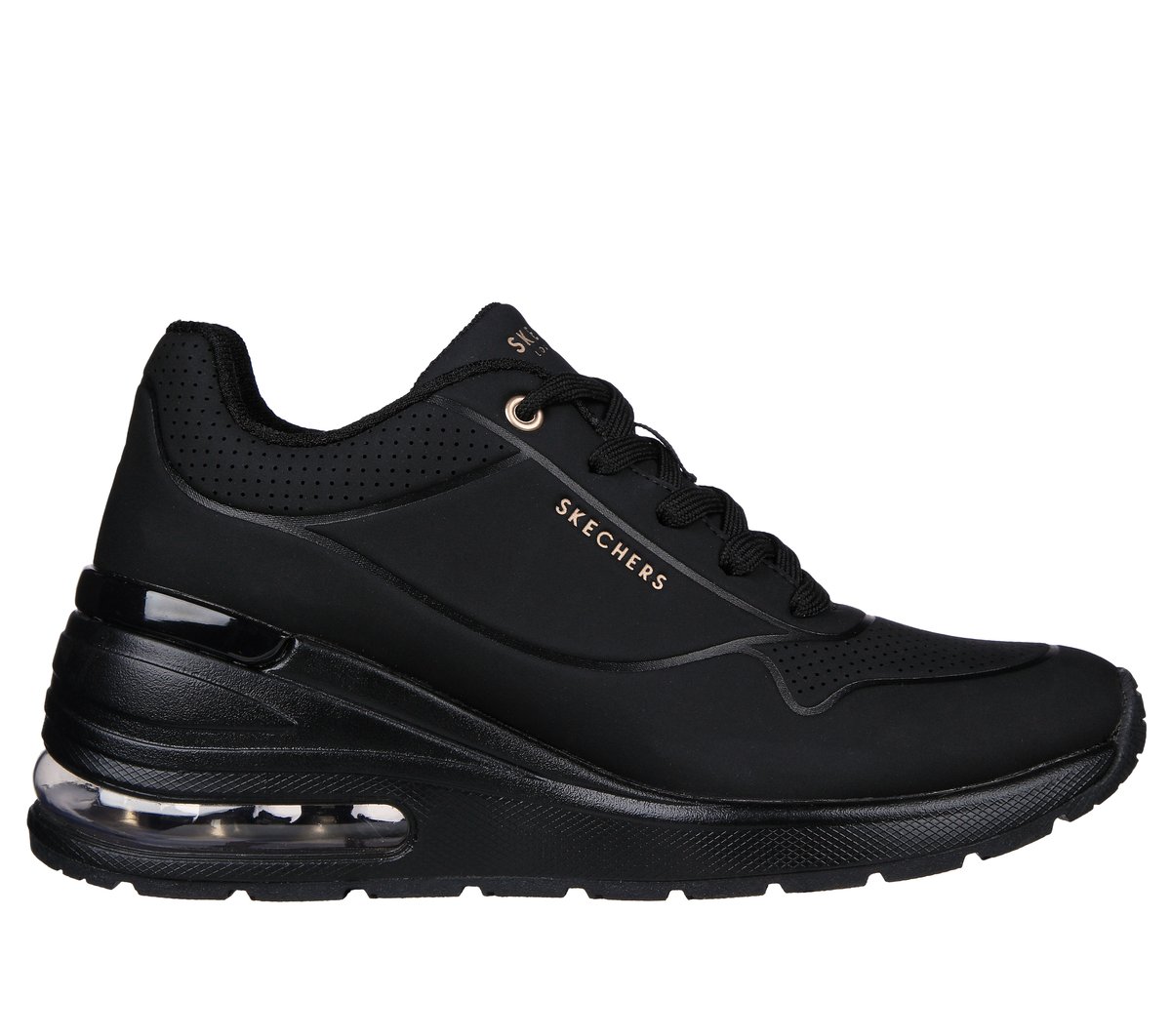 Skechers Million Air - Elevated Air en Negro, talla 39
