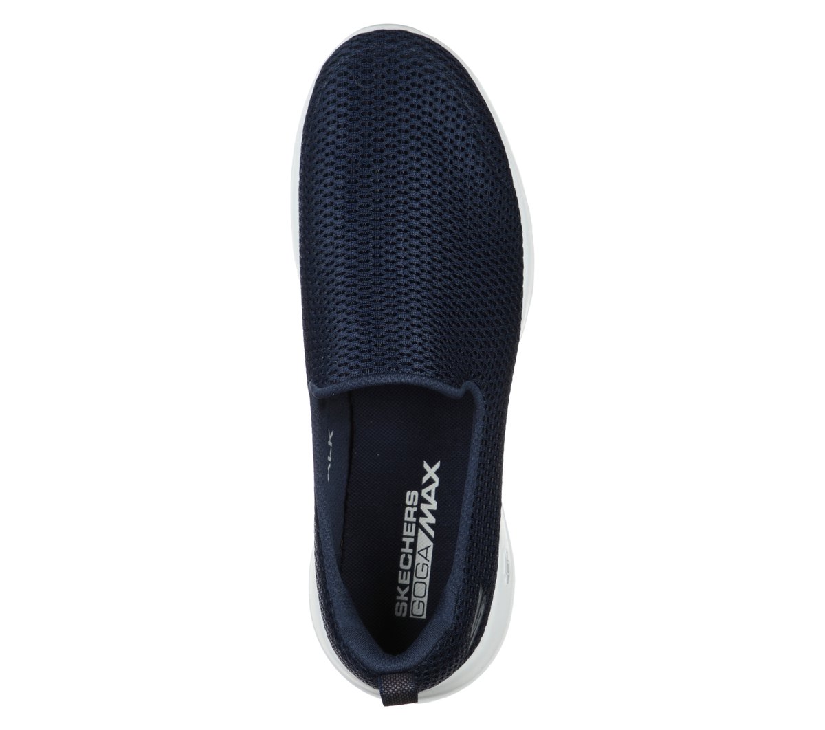 Skechers GO WALK JOY Chaussures Moyen Width en Bleu Marine/Blanc, Vegan