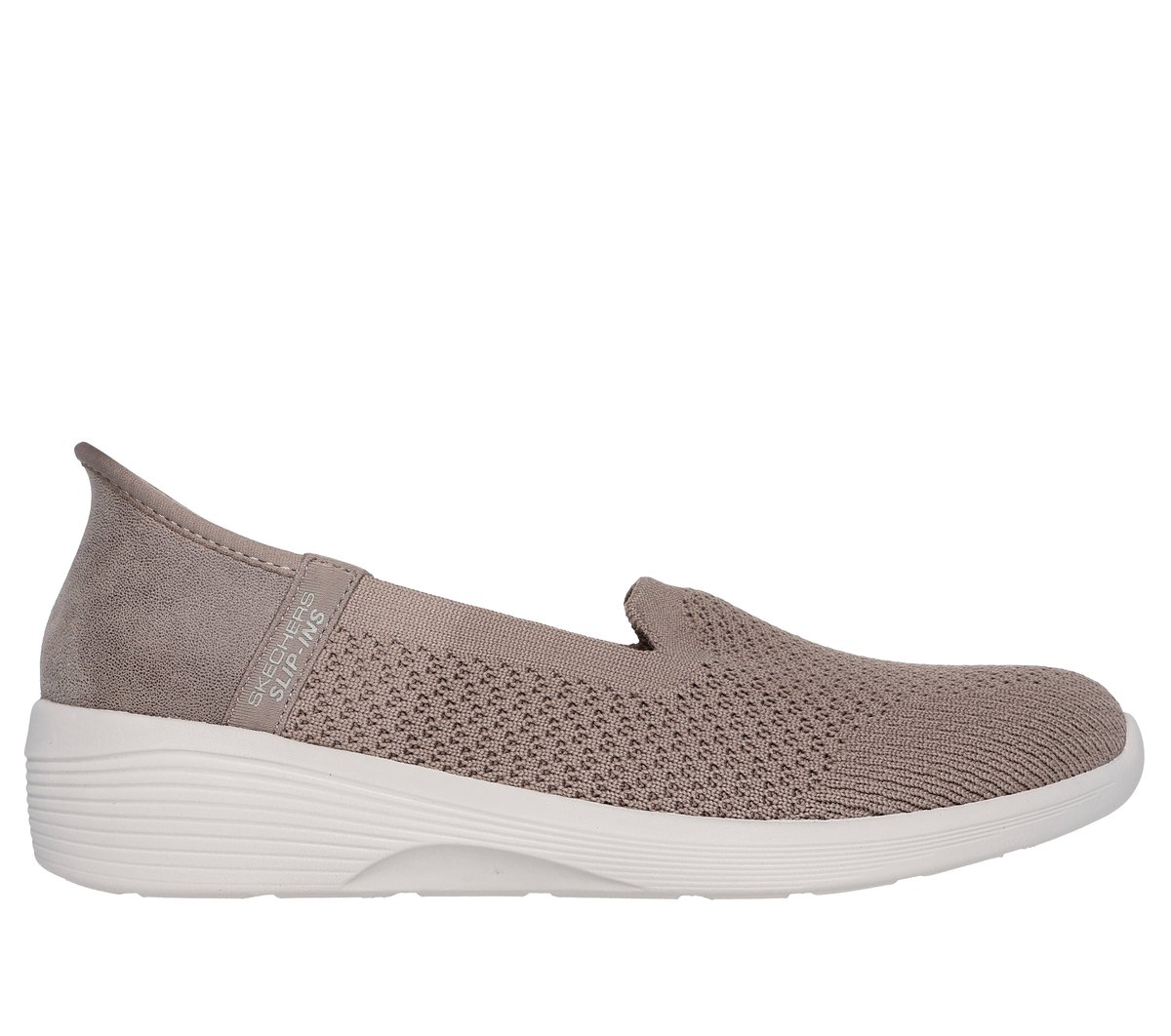 Skechers Slip-ins: Arya - Sweet Voice en Taupe, talla 40, Vegan