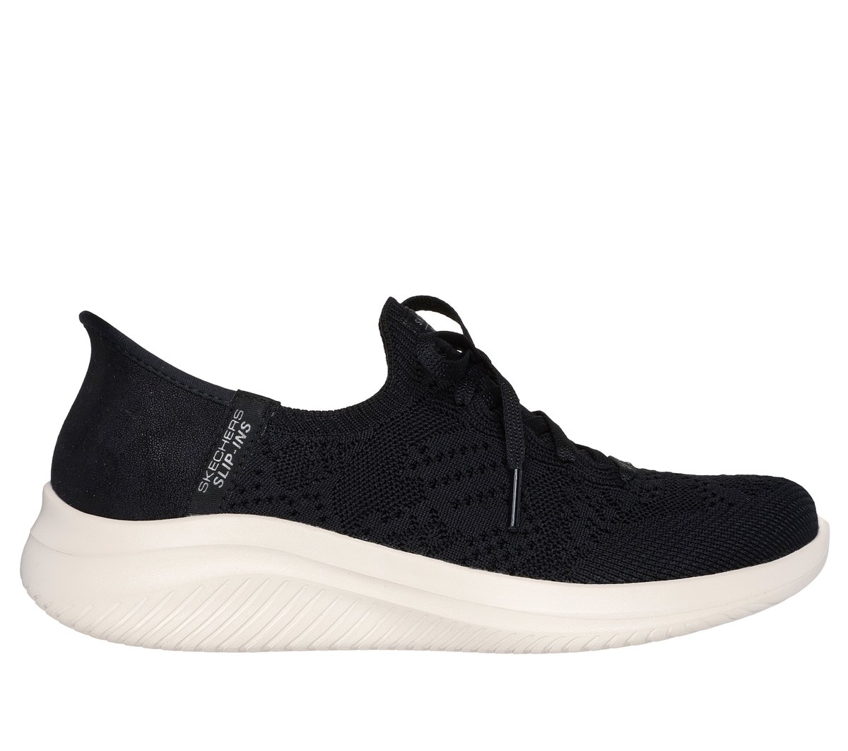 Skechers Slip-ins Martha Stewart: Ultra Flex 3.0 - Back On Track en Negro, talla 39, Vegan