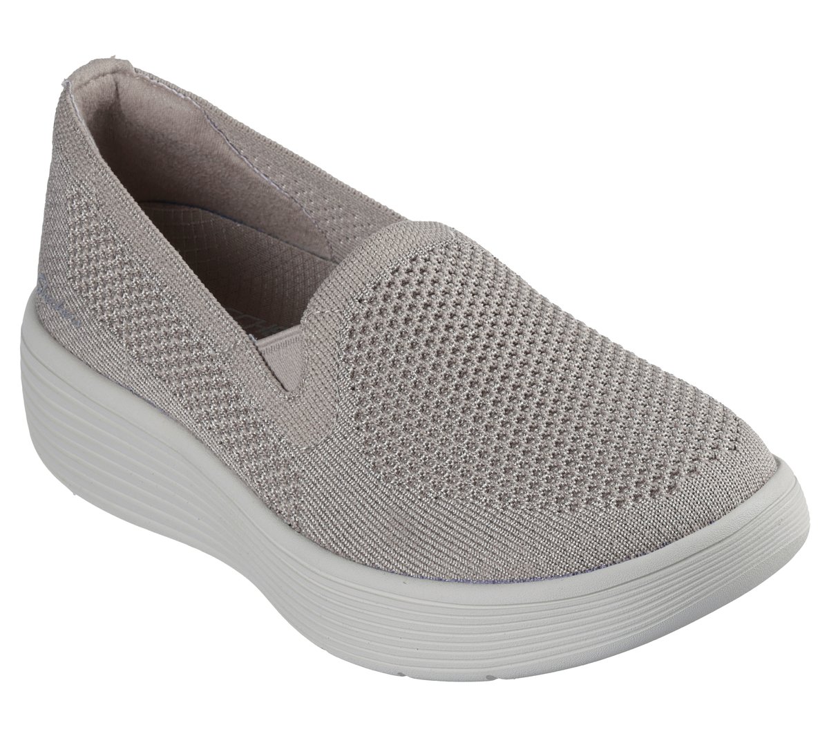 Skechers Relaxed Fit: Arch Fit Laguna - Adore Her Chaussures Moyen Width en Taupe, Vegan, Lavable en machine