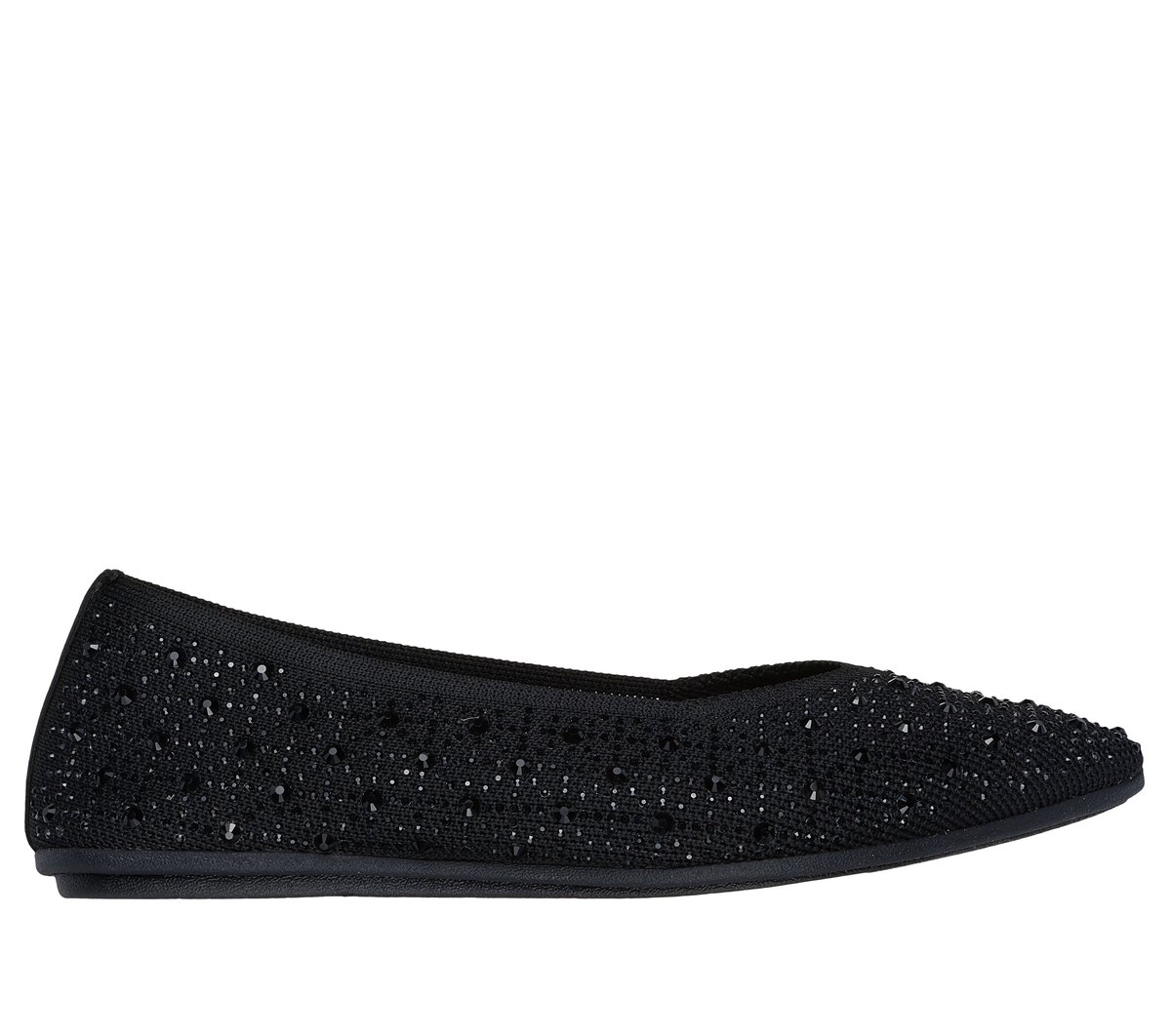 Skechers Cleo Point - Gleam N' Glow en Negro, talla 39, Vegan