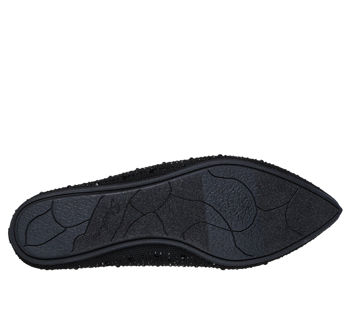 Skechers Cleo Point - Gleam N' Glow Chaussures Moyen Width en Noir, Vegan