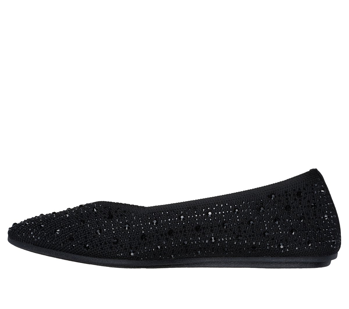 Skechers Cleo Point - Gleam N' Glow Chaussures Moyen Width en Noir, Vegan
