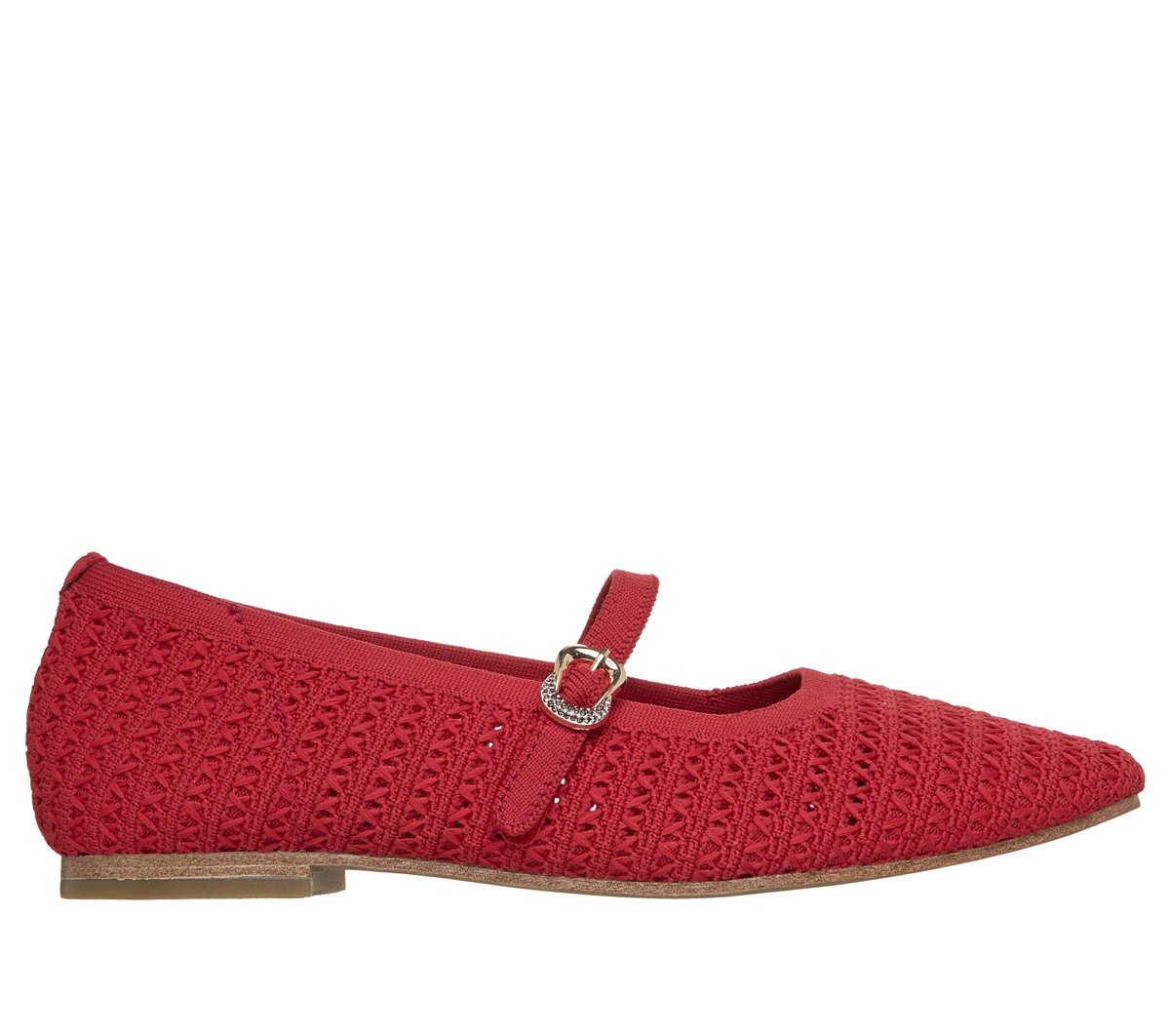 Skechers Cleo Snip - Soft Promise en Rojo, talla 38, Vegan