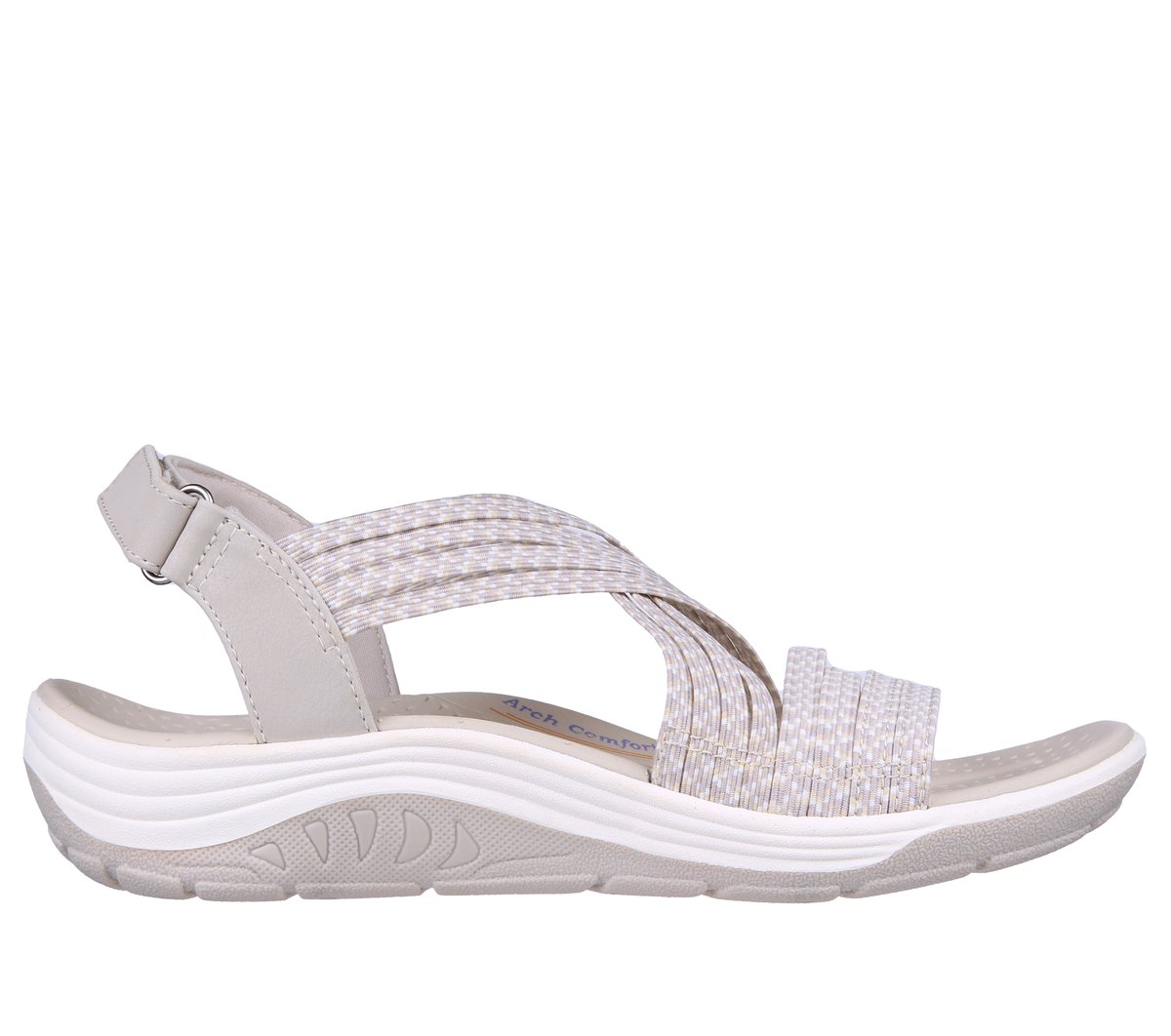 Skechers Reggae Cup - Oh, Snap! en Natural, talla 37, Vegan