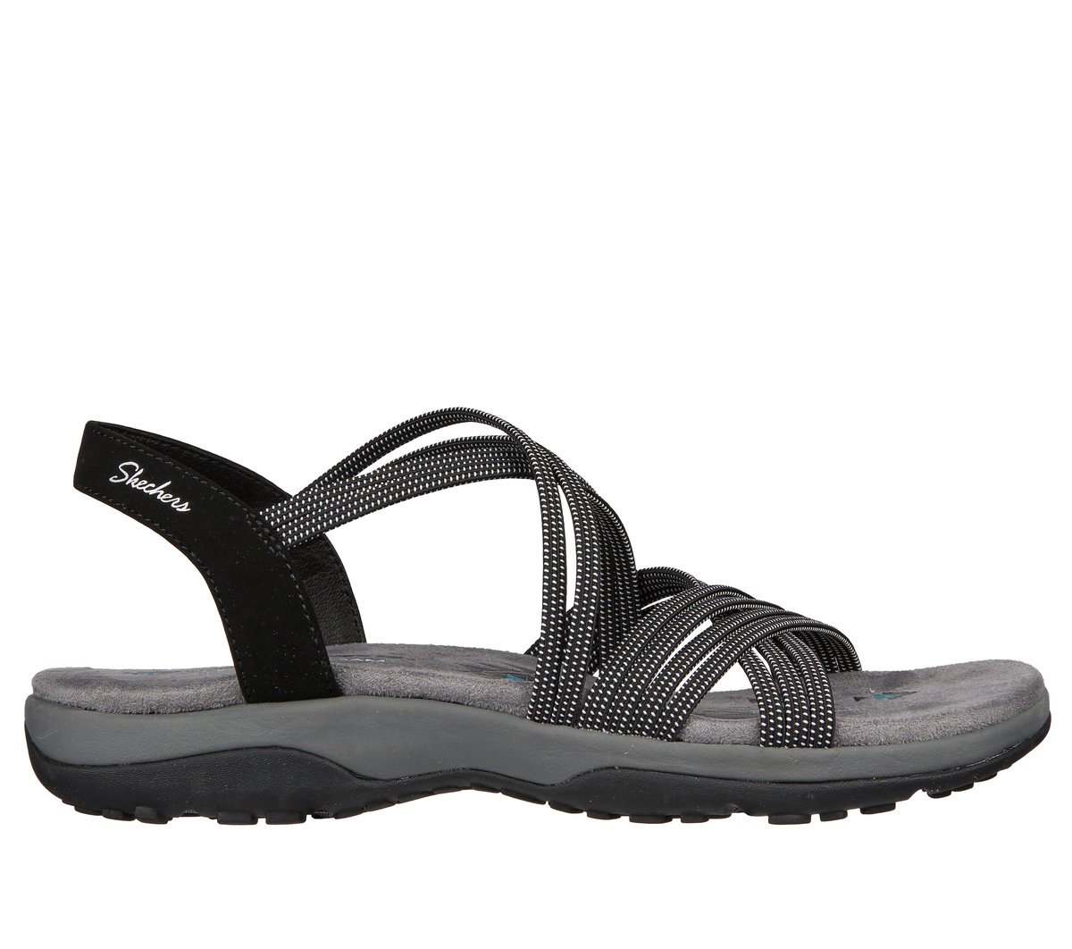 Skechers Reggae Slim - Turn It Up en Negro, talla 36, Vegan