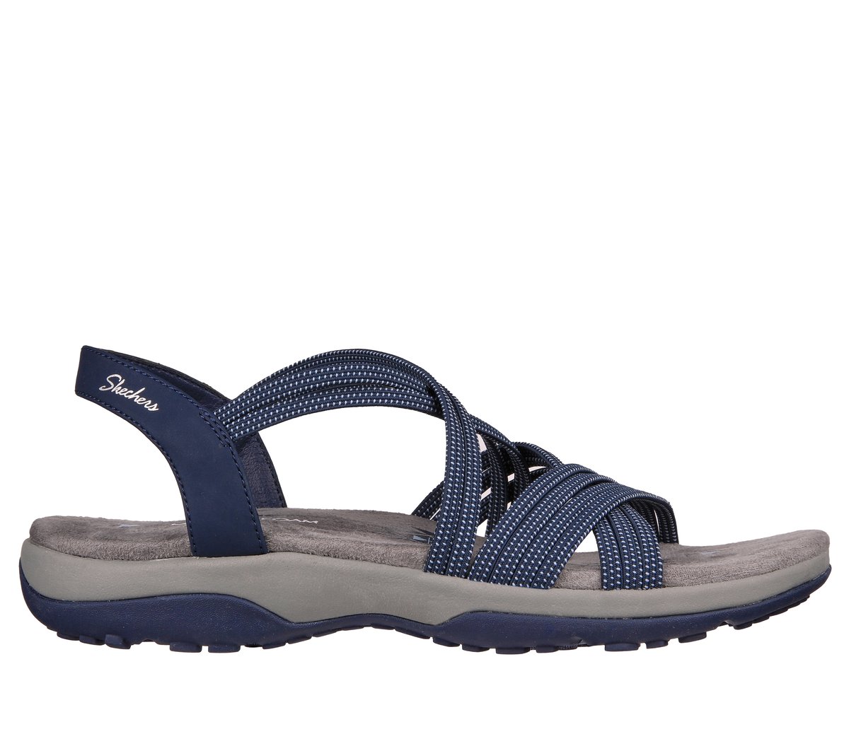 Skechers Reggae Slim - Turn It Up en Navy, talla 39, Vegan