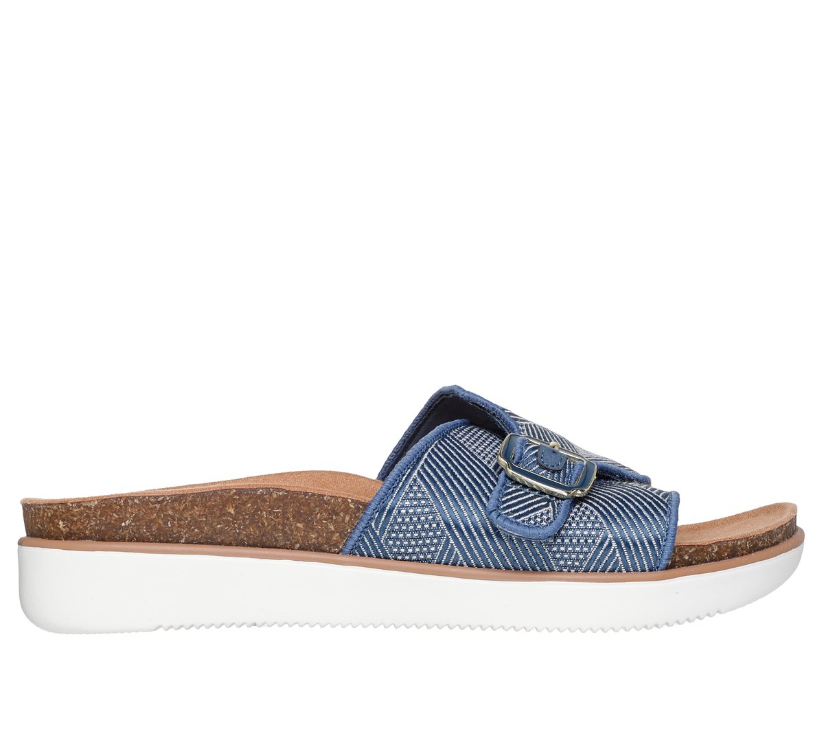 Skechers Relaxed Fit: Lifted Comfort - Restless Wave en Navy, talla 39, Vegan