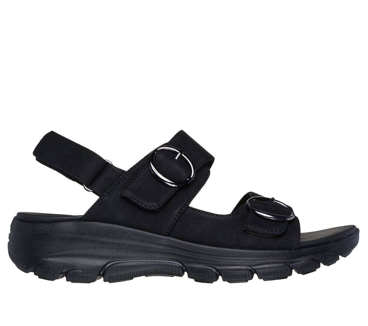 Skechers Women's Relaxed Fit: Easy Going - Certified Charm Sandals in Black - 163431