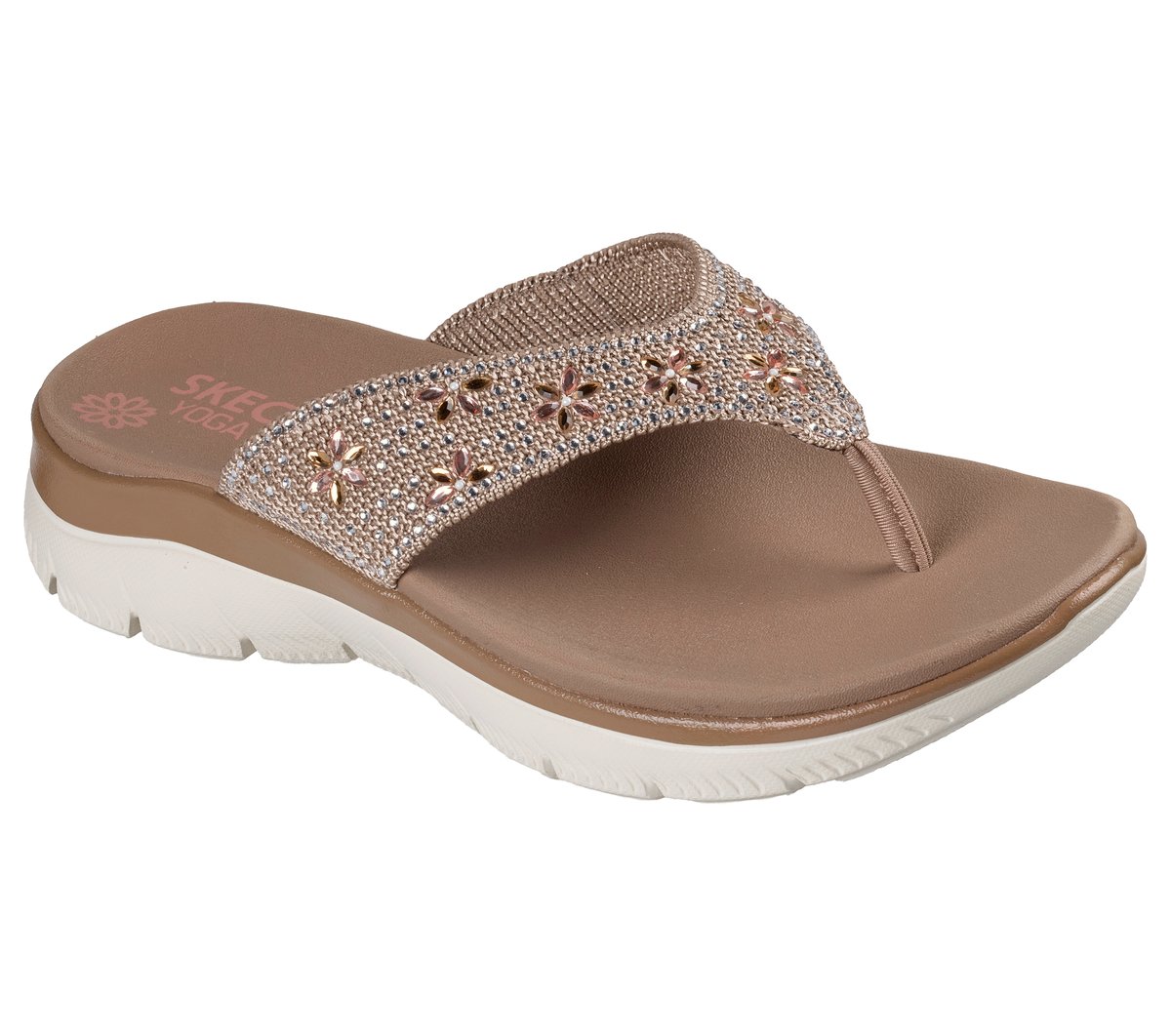 Summits Sandal - Blooming Bright — BROWN / MULTI