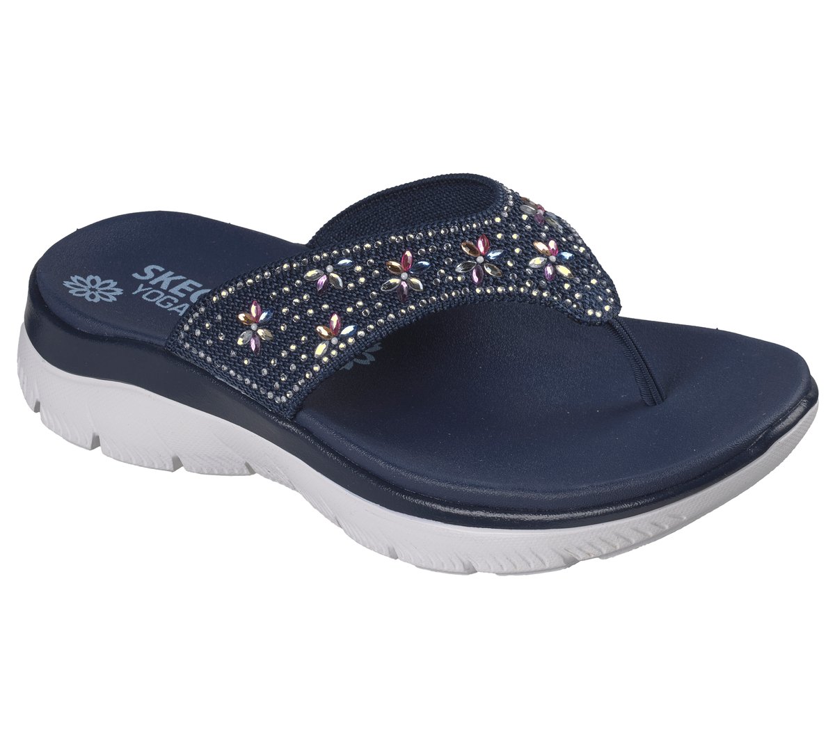 Summits Sandal - Blooming Bright — NAVY / MULTI