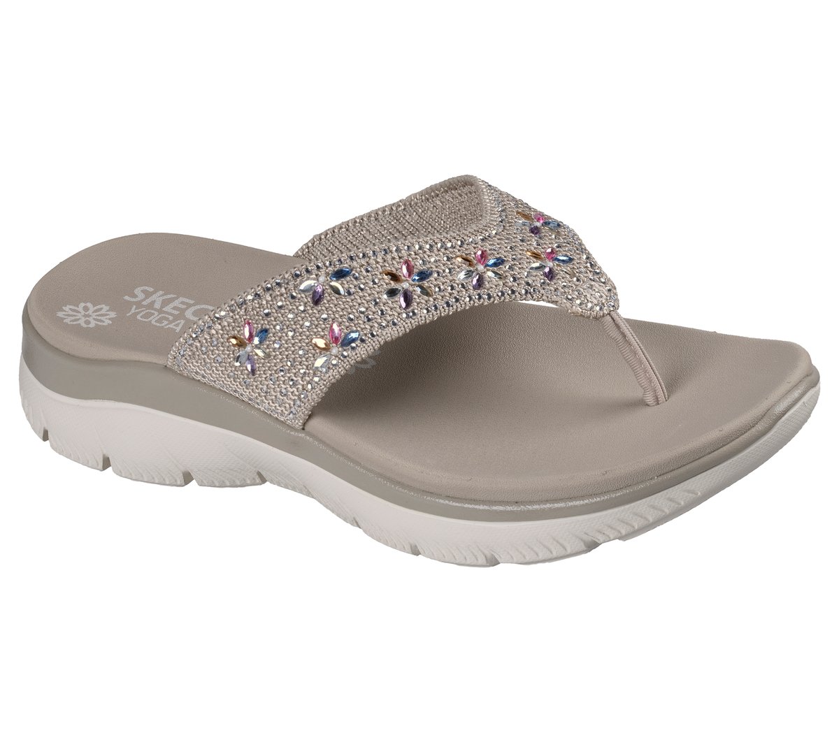 Summits Sandal - Blooming Bright — TAUPE / MULTI