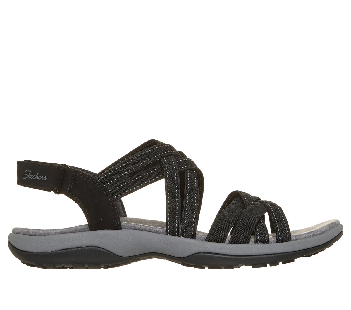Skechers Reggae Slim - Summer Getaway en Negro, talla 37, Vegan