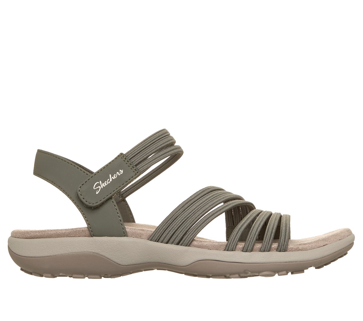 Skechers Reggae Slim - Coffee Run en Oliva, talla 41, Vegan