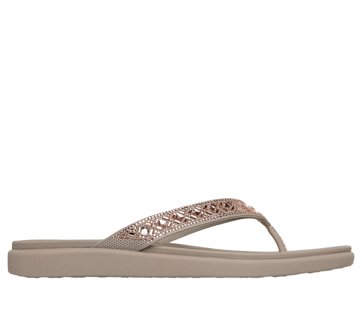 Skechers Meditation Luxe - Everyday Glow en Taupe, talla 35, Vegan
