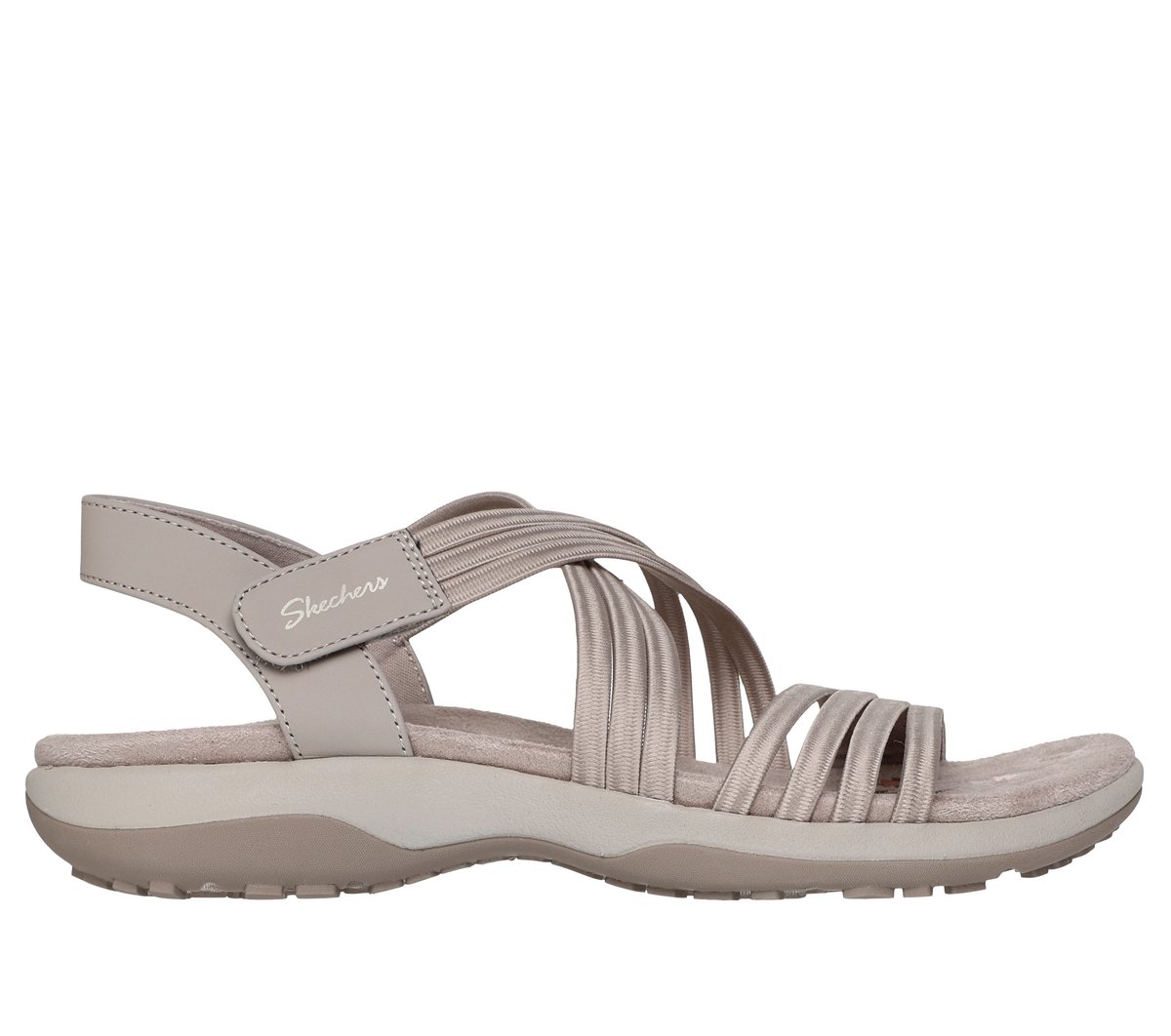 Skechers Reggae Slim - Sunnyside 2.0 en Taupe, talla 38, Vegan