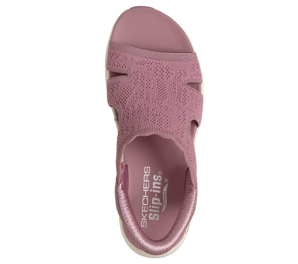 Skechers Donna Slip-Ins: Arch Fit 2.0 Sandali - Best Match In Rosa, Taglia 35, Vegan, Lavabile In Lavatrice - 2