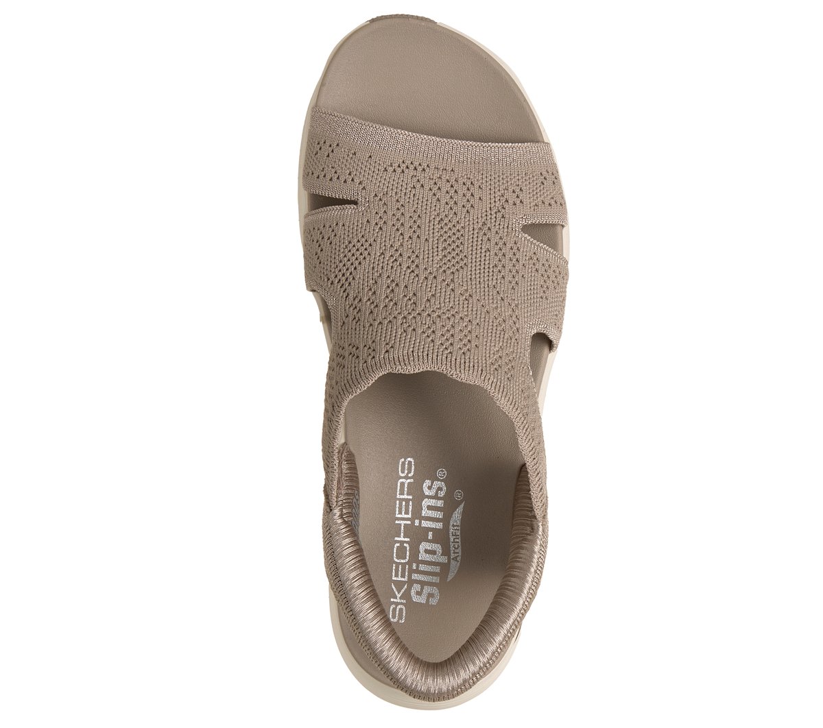 Skechers Donna Slip-Ins: Arch Fit 2.0 Sandali - Best Match In Talpa, Taglia 41, Vegan, Lavabile In Lavatrice - 2