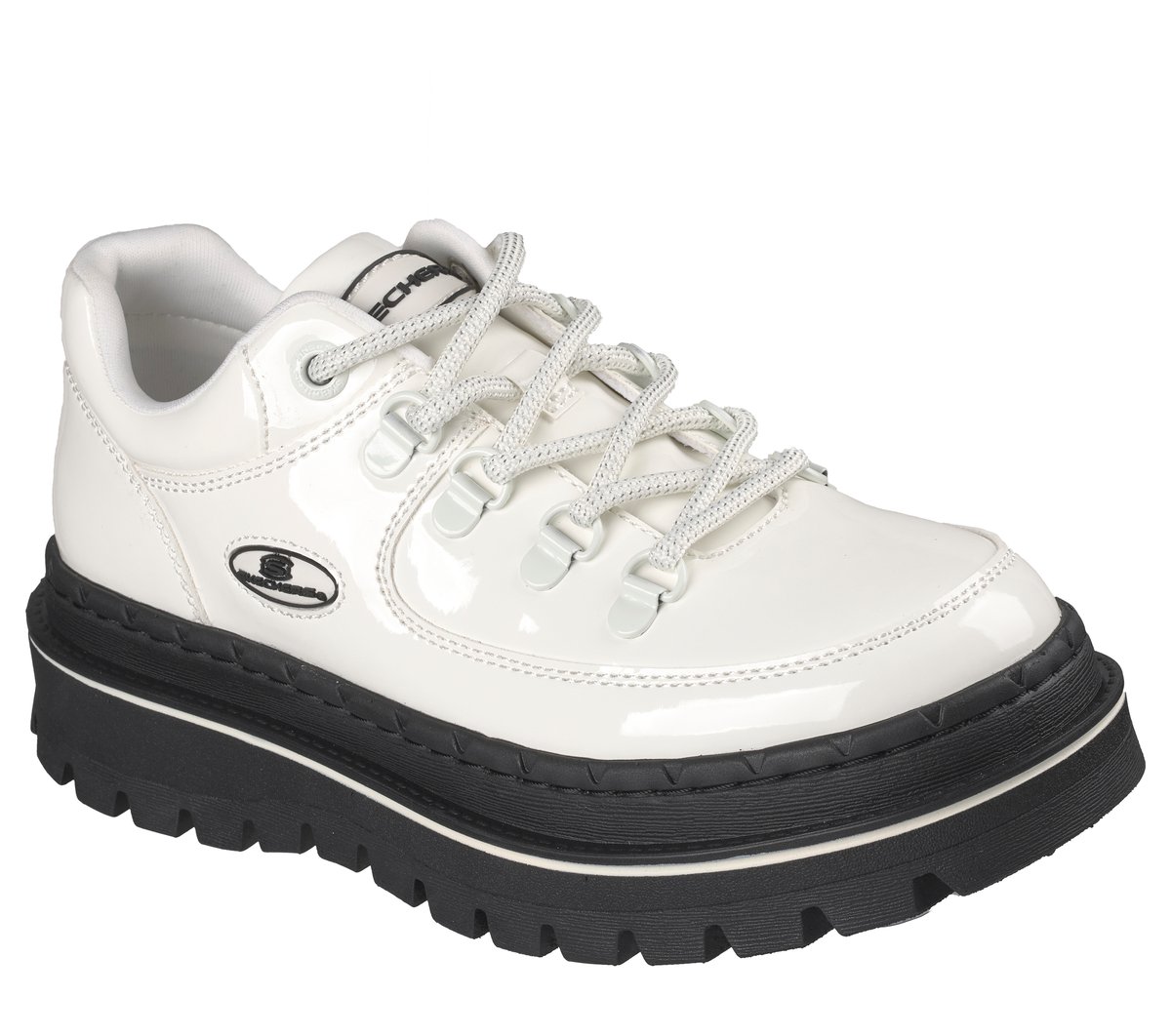 Skechers Jammers - Cool Block Chaussures Moyen Width en Blanc/Noir