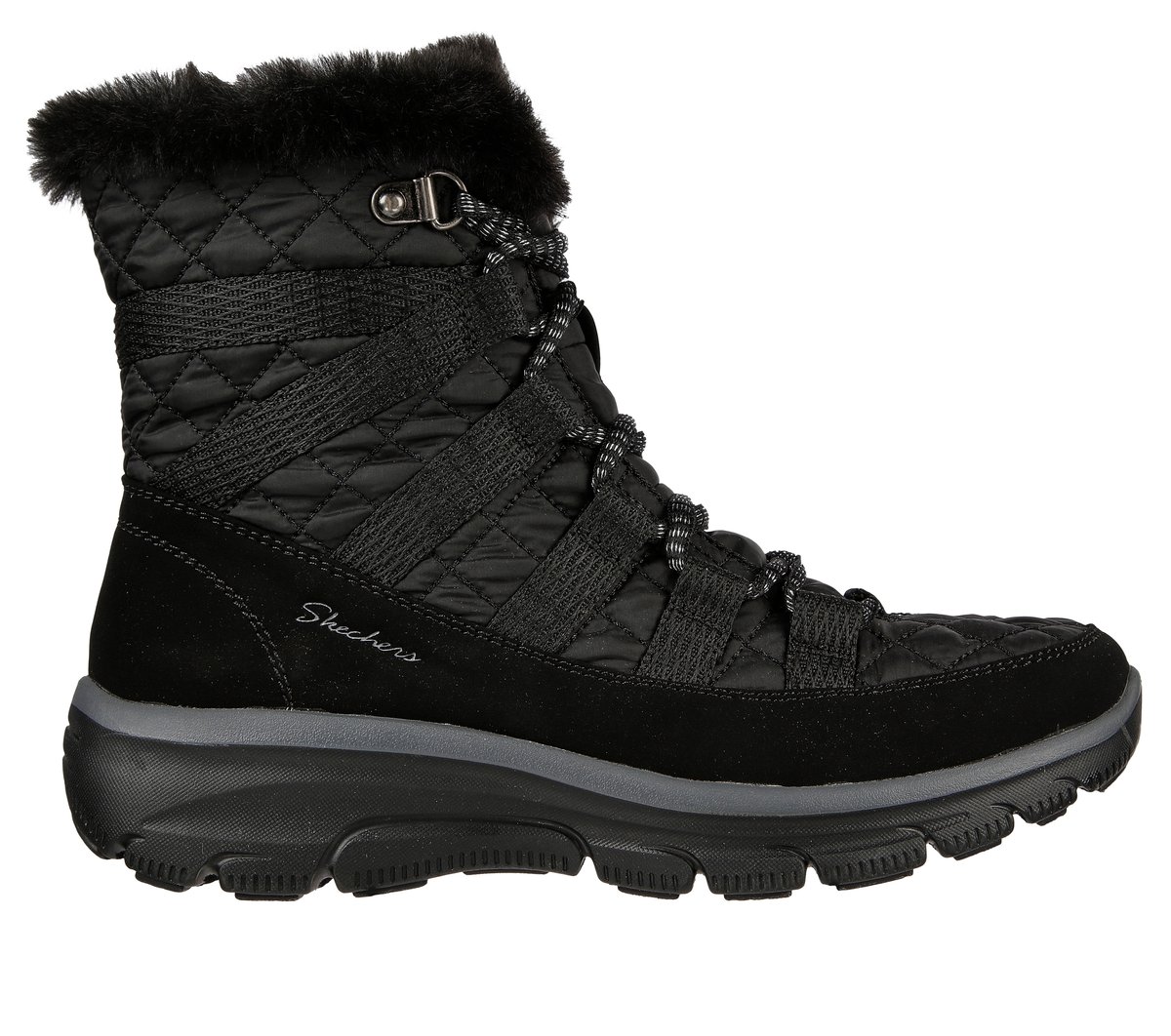 Skechers Relaxed Fit: Easy Going - Moro Street en Negro, talla 37.5