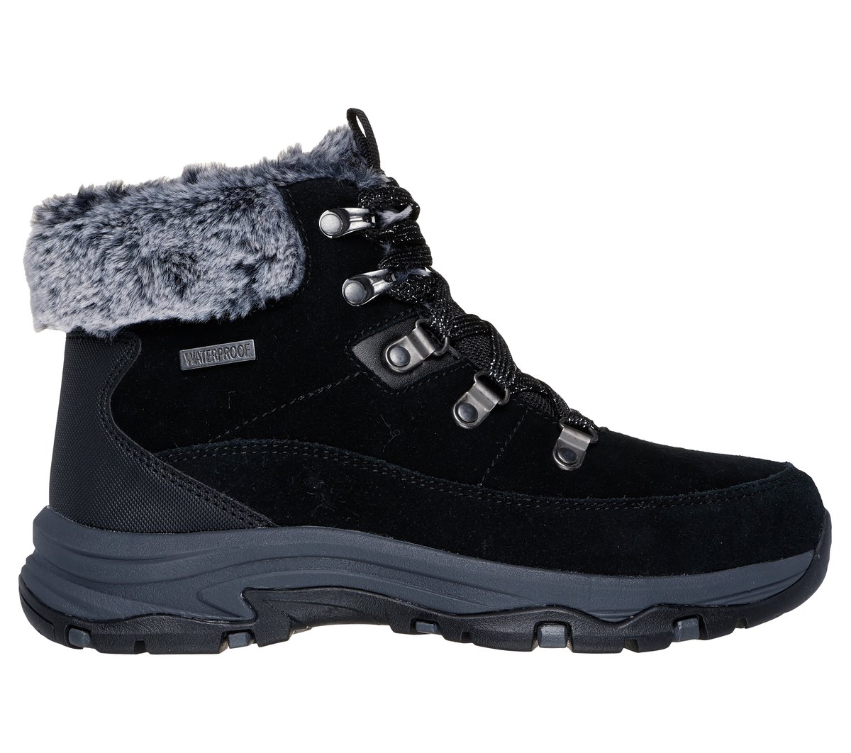 Skechers Trego - Snow Worries en Negro, talla 36