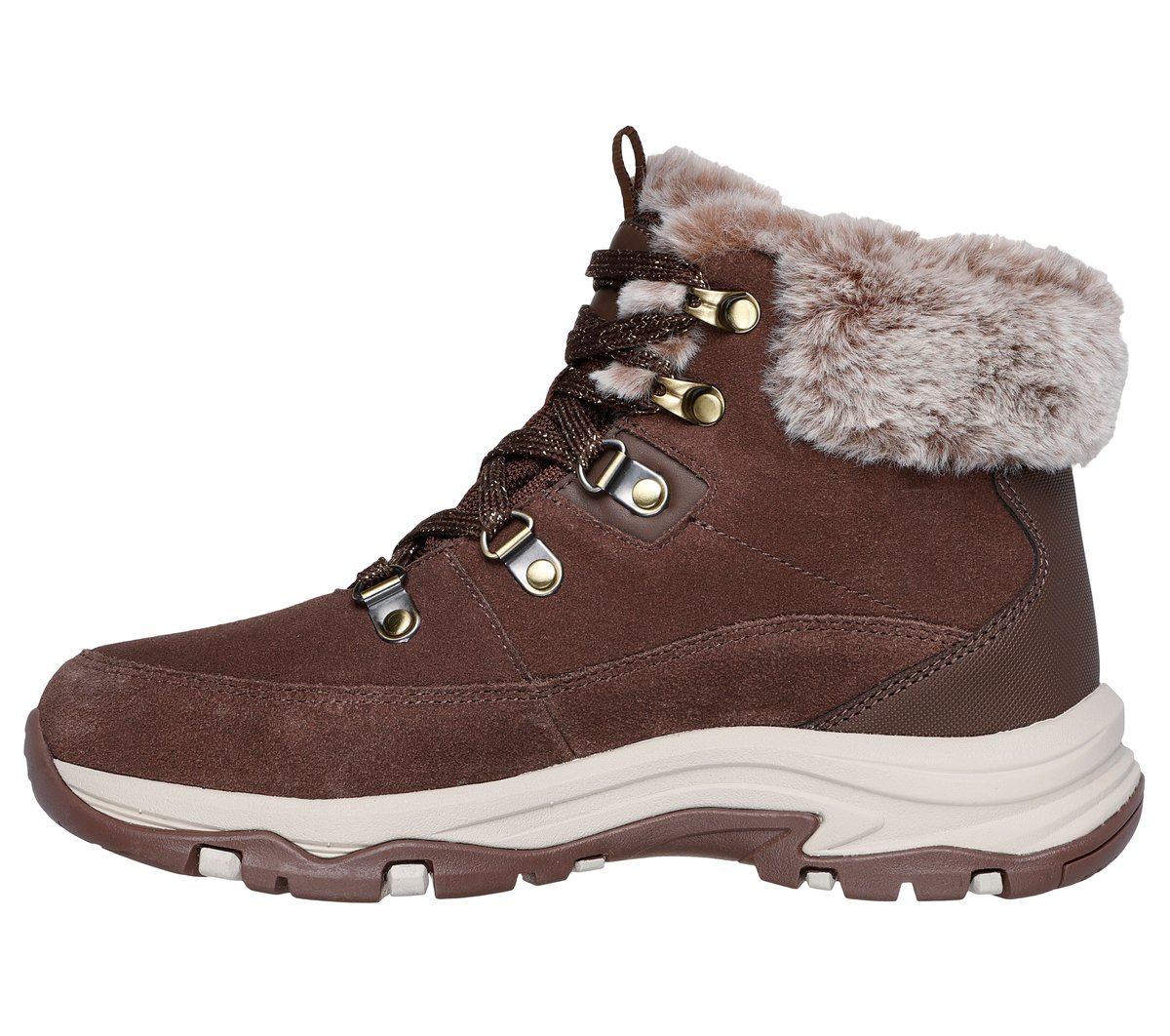 Hiking Boot Skechers Boots For Snow Waterproof: Trego Snow Worries