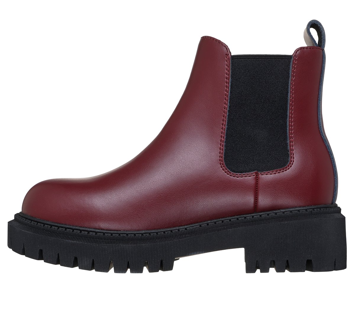 Skechers Modern Rugged - The Voyager Chaussures Moyen Width en Rouge Foncé