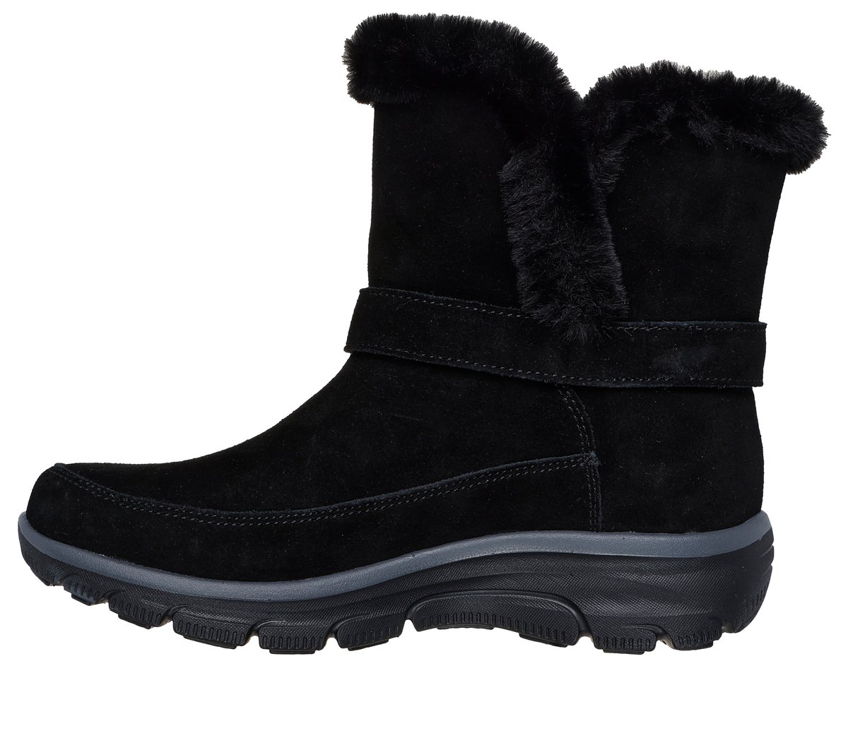 Skechers Slip-ins Relaxed Fit: Easy Going - Dreamers Luxe Vibes Chaussures Moyen Width en Noir