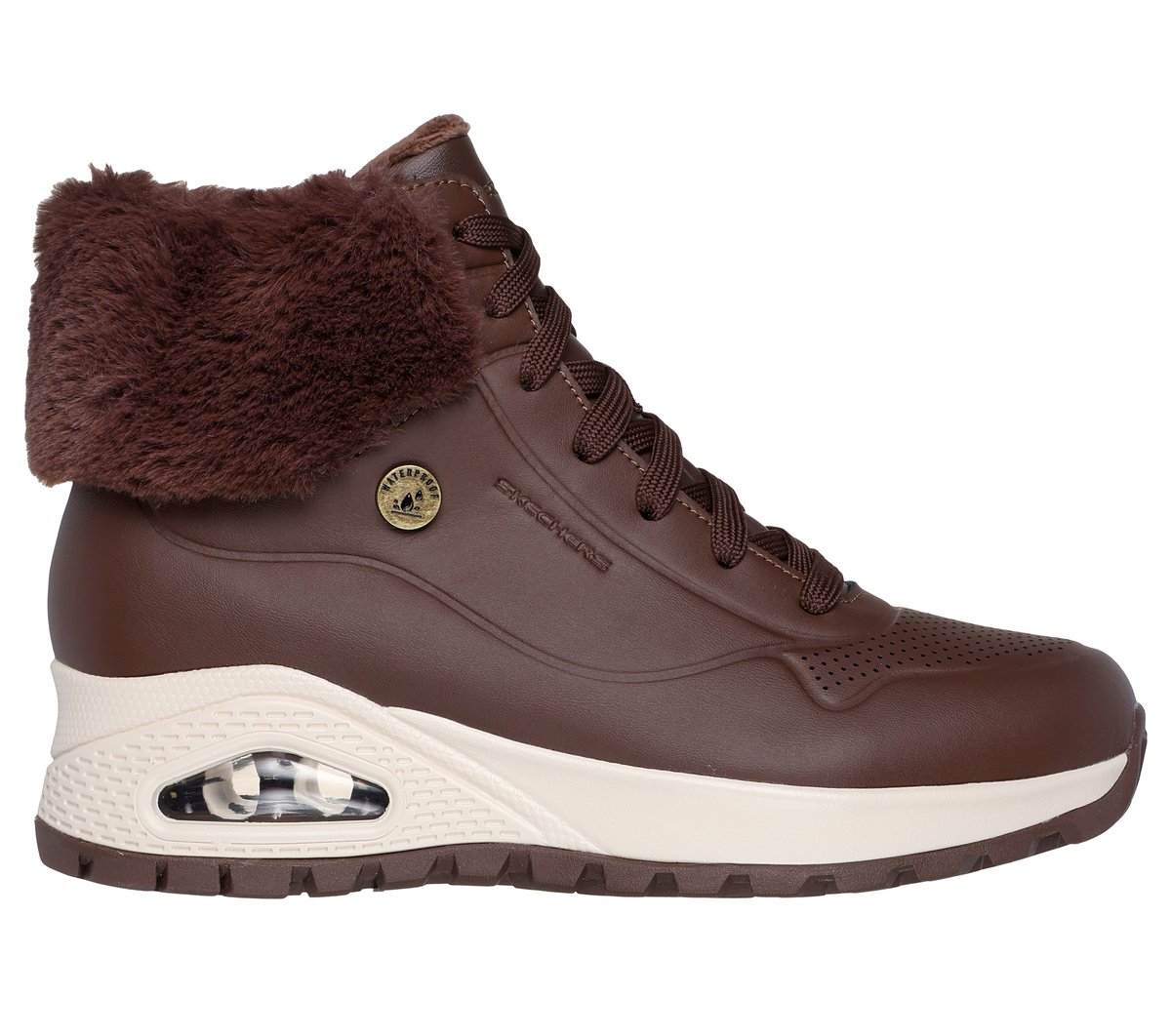 Skechers UNO Rugged - Fall Air 2 en Chocolate, talla 36