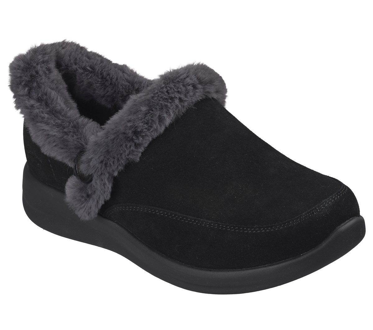 Skechers Pantoufle confortable pour femme Fausse fourrure Performtex - vue 4