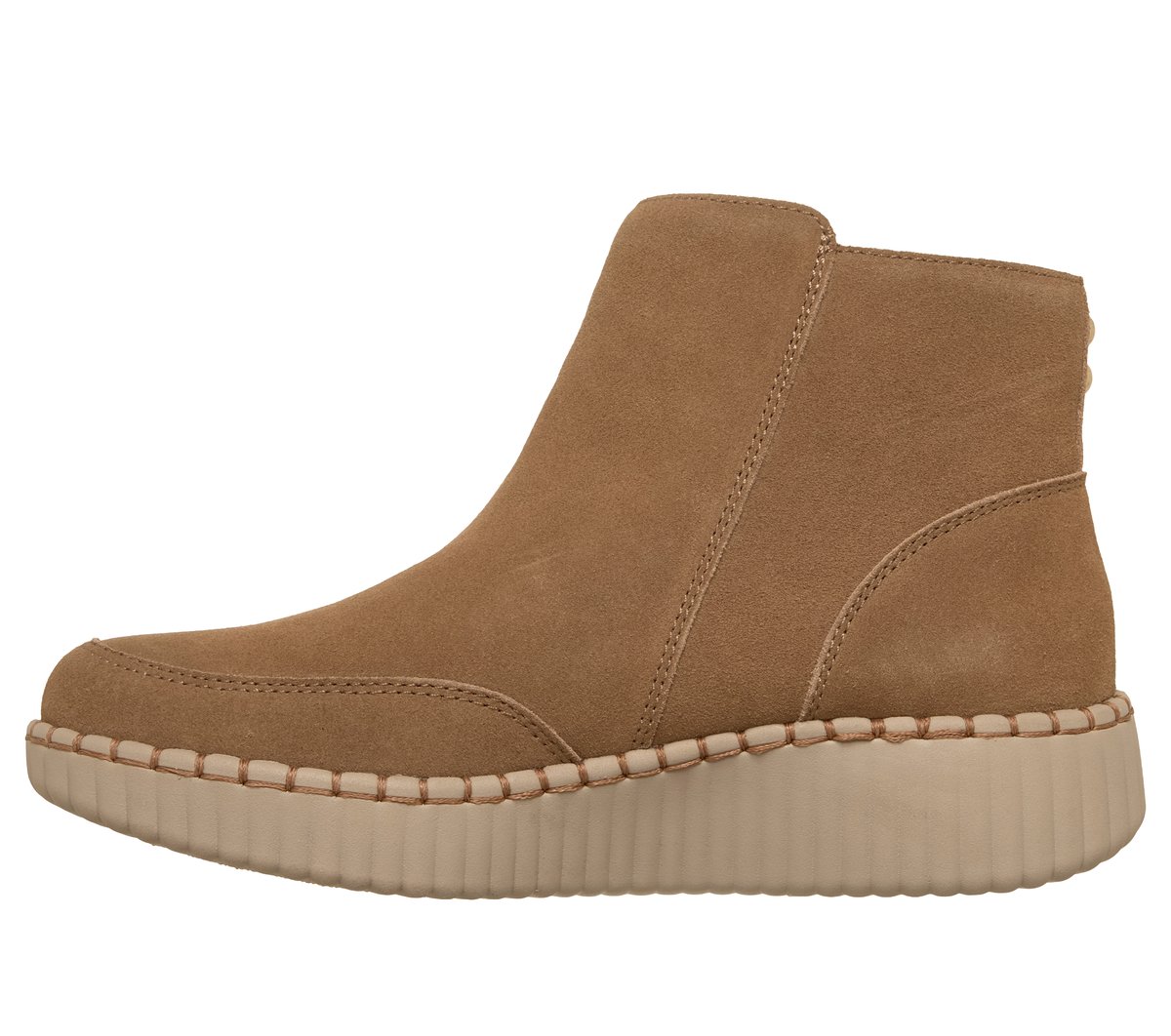 Skechers Relaxed Fit: Wilshire Blvd -Weekend Crush Chaussures Moyen Width en Brun Clair
