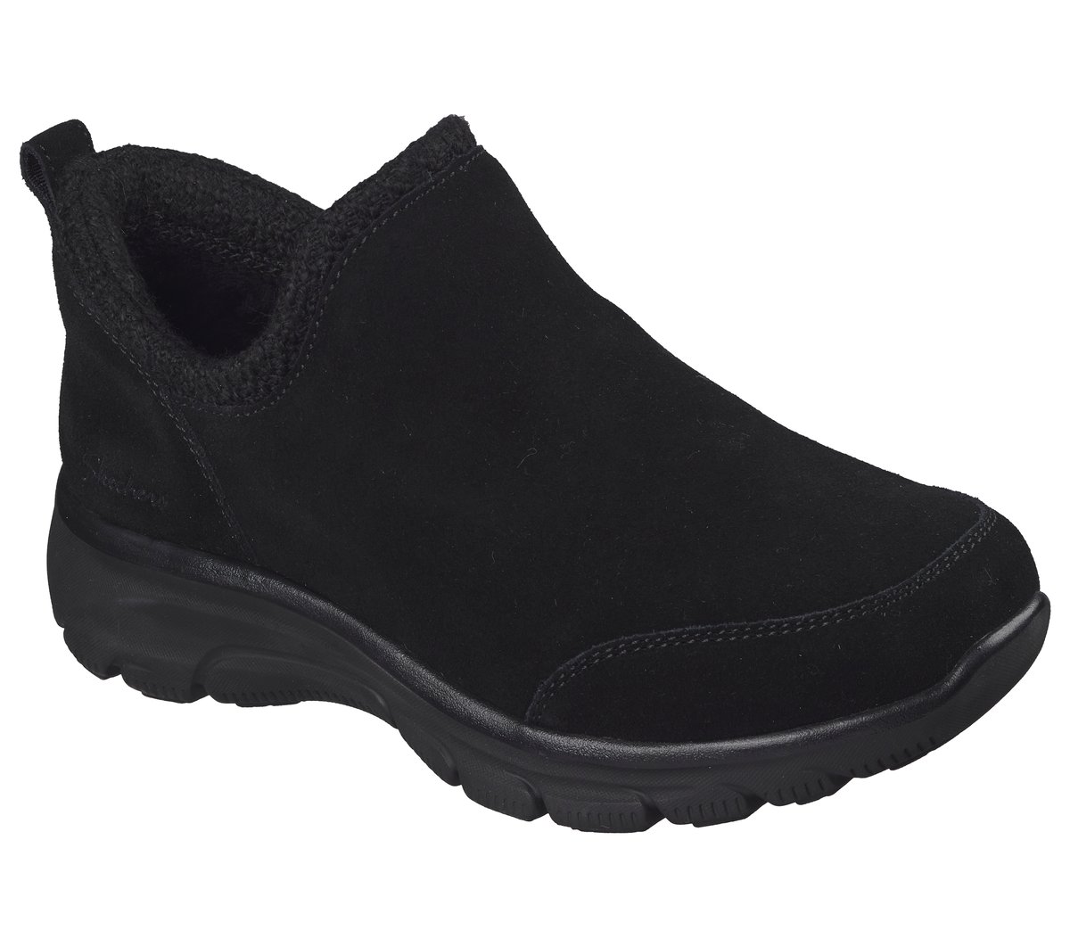 Skechers Relaxed Fit: Easy Going - Sweet Behavior Chaussures Wide Width en Noir