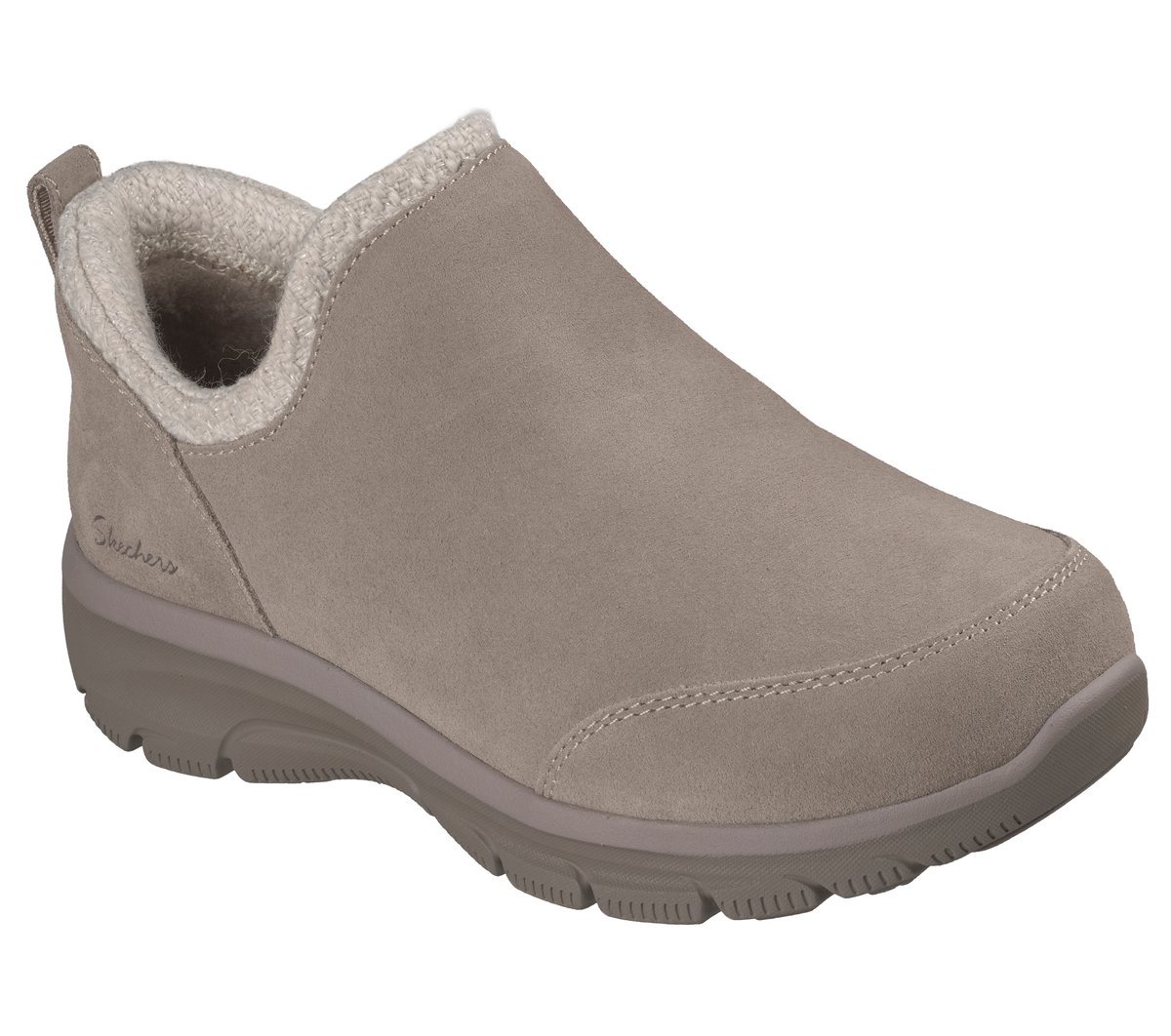 Skechers Relaxed Fit: Easy Going - Sweet Behavior Chaussures Wide Width en Taupe