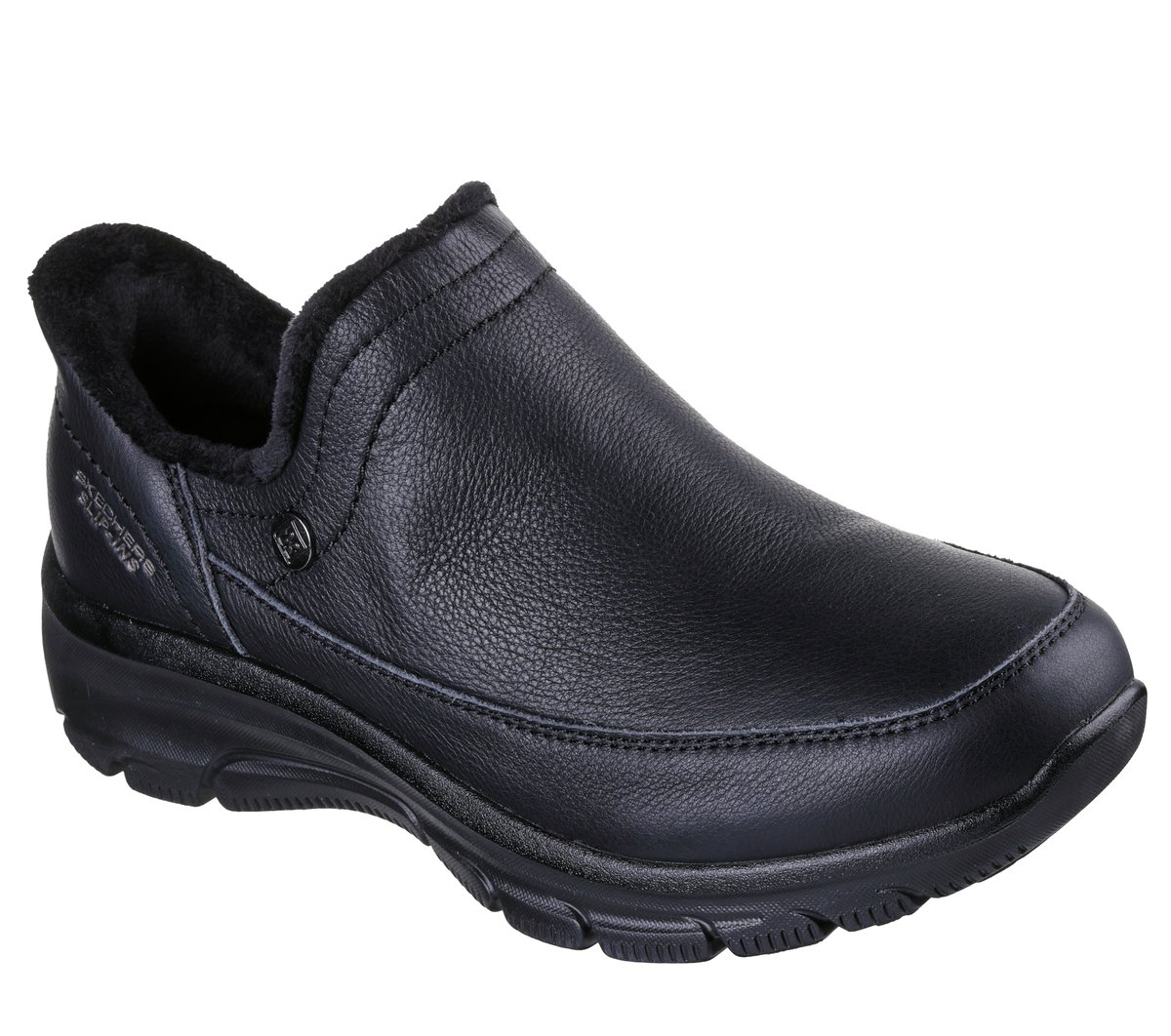 Skechers Slip-ins Relaxed Fit: Easy Going - Modern Whisper Chaussures Moyen Width en Noir