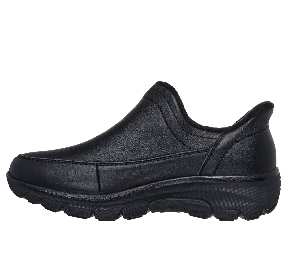 Skechers Slip-ins Relaxed Fit: Easy Going - Modern Whisper Chaussures Moyen Width en Noir