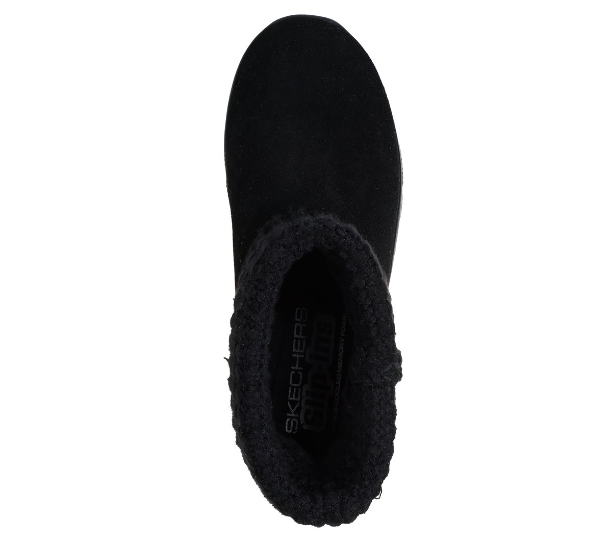 Skechers Slip-ins Relaxed Fit: Easy Going - Cozy Lovin' Chaussures Moyen Width en Noir