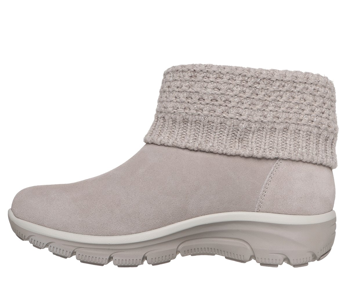 Skechers Slip-ins Relaxed Fit: Easy Going - Cozy Lovin' Chaussures Moyen Width en Taupe